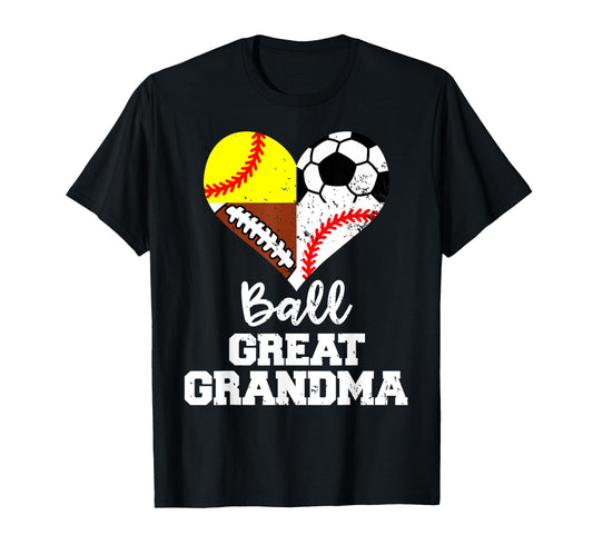 Ball Great Grandma Soccer T-Shirt - Casual Everyday Wear for Adults - T-Shirt, Sweatshirt, Hoodie