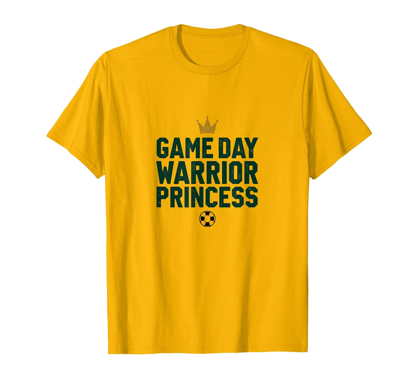 Game Day Warrior Princess Soccer Mom T-Shirt - Novelty Apparel for Adults - T-Shirt, Sweatshirt, Hoodie