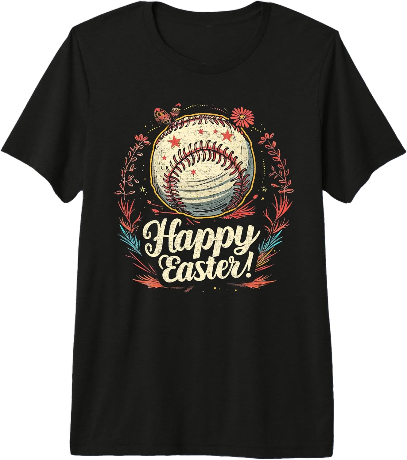 Baseball - Happy Easter - Funny Unisex T-shirt, Sweatshirt, Hoodie, Long Sleeve Tee - T-Shirt, Sweatshirt, Hoodie