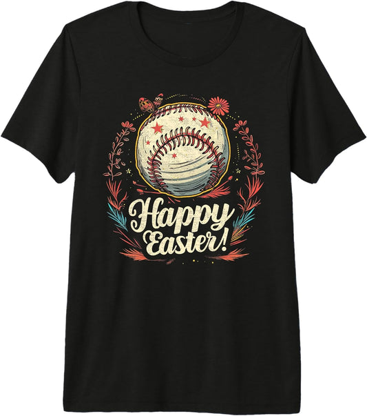 Baseball - Happy Easter - Funny Unisex T-shirt, Sweatshirt, Hoodie, Long Sleeve Tee - T-Shirt, Sweatshirt, Hoodie