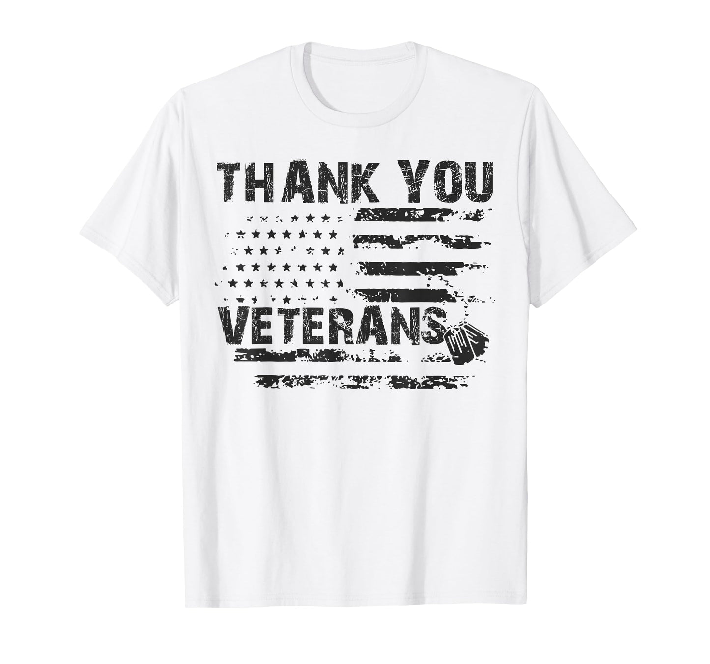 Thank You Veterans Patriotic Military T-Shirt - Graphic Print Men Women - T-Shirt, Sweatshirt, Hoodie