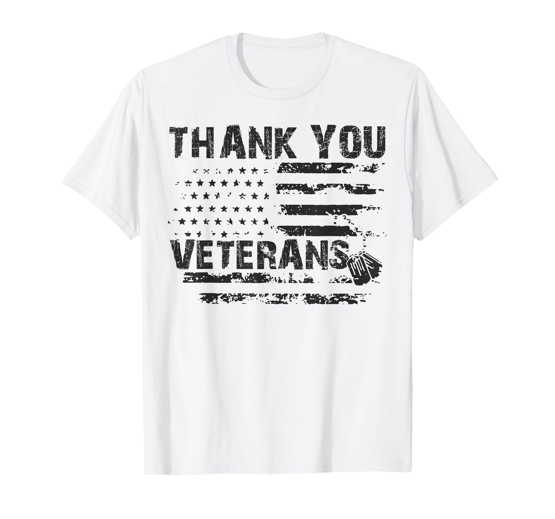 Thank You Veterans Patriotic Military T-Shirt - Graphic Print Men Women - T-Shirt, Sweatshirt, Hoodie