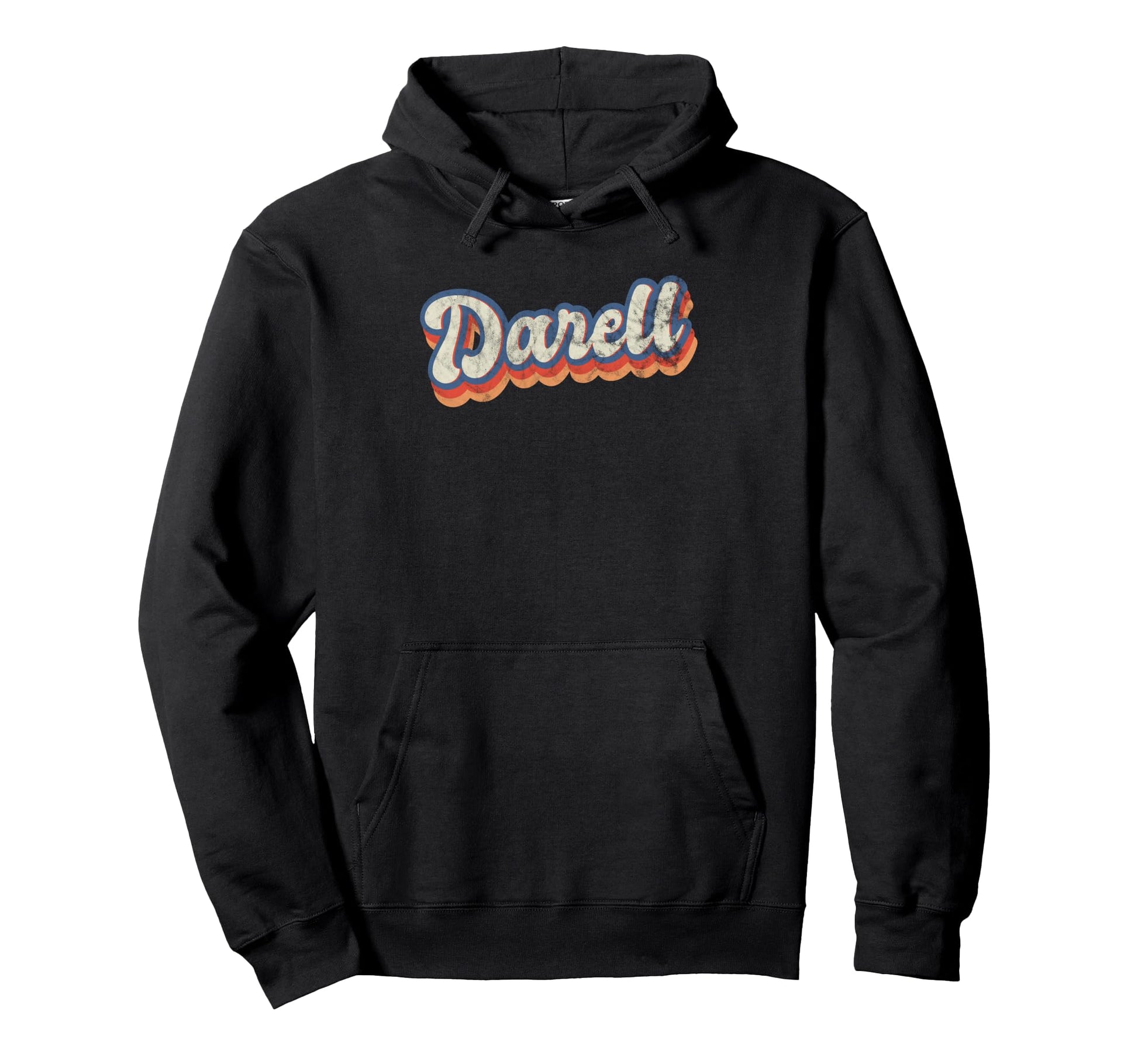 Darell Personalized Name Custom Hoodie - Aesthetic Graphic Men Women - T-Shirt, Sweatshirt, Hoodie
