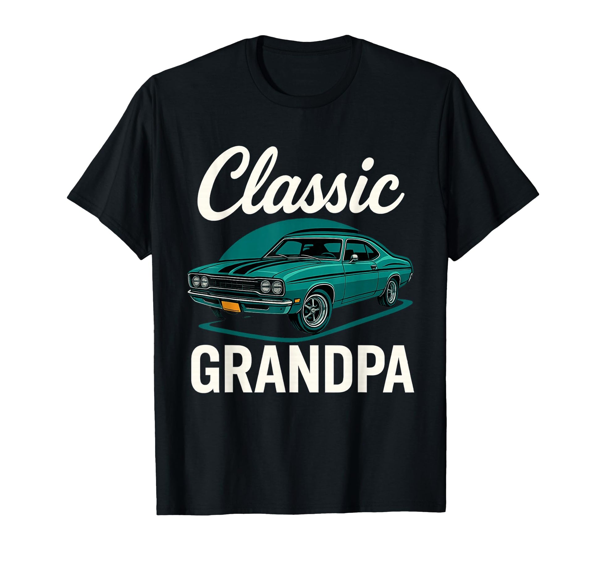Funny Grandpa Car Fathers Day T-Shirt - Graphic Print Men Women - T-Shirt, Sweatshirt, Hoodie