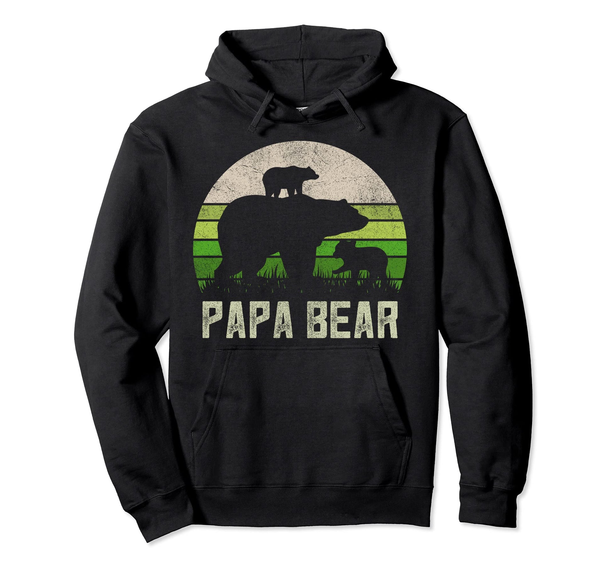 Funny Grandpa From Grandkids Papa Hoodie - Minimalist Print for Adults - T-Shirt, Sweatshirt, Hoodie