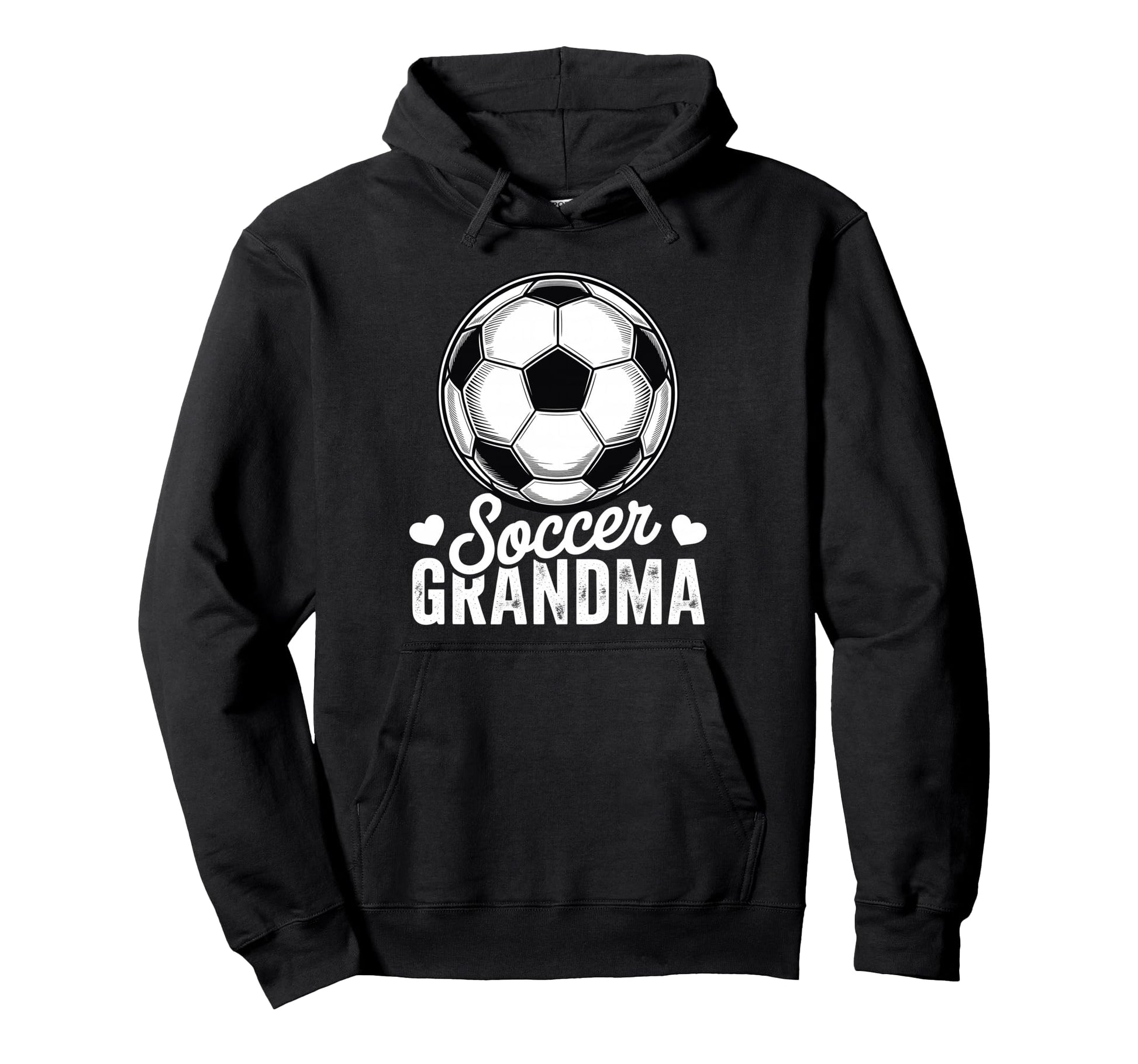 Funny Soccer Grandma Mothers Day Hoodie - Minimalist Print for Adults - T-Shirt, Sweatshirt, Hoodie