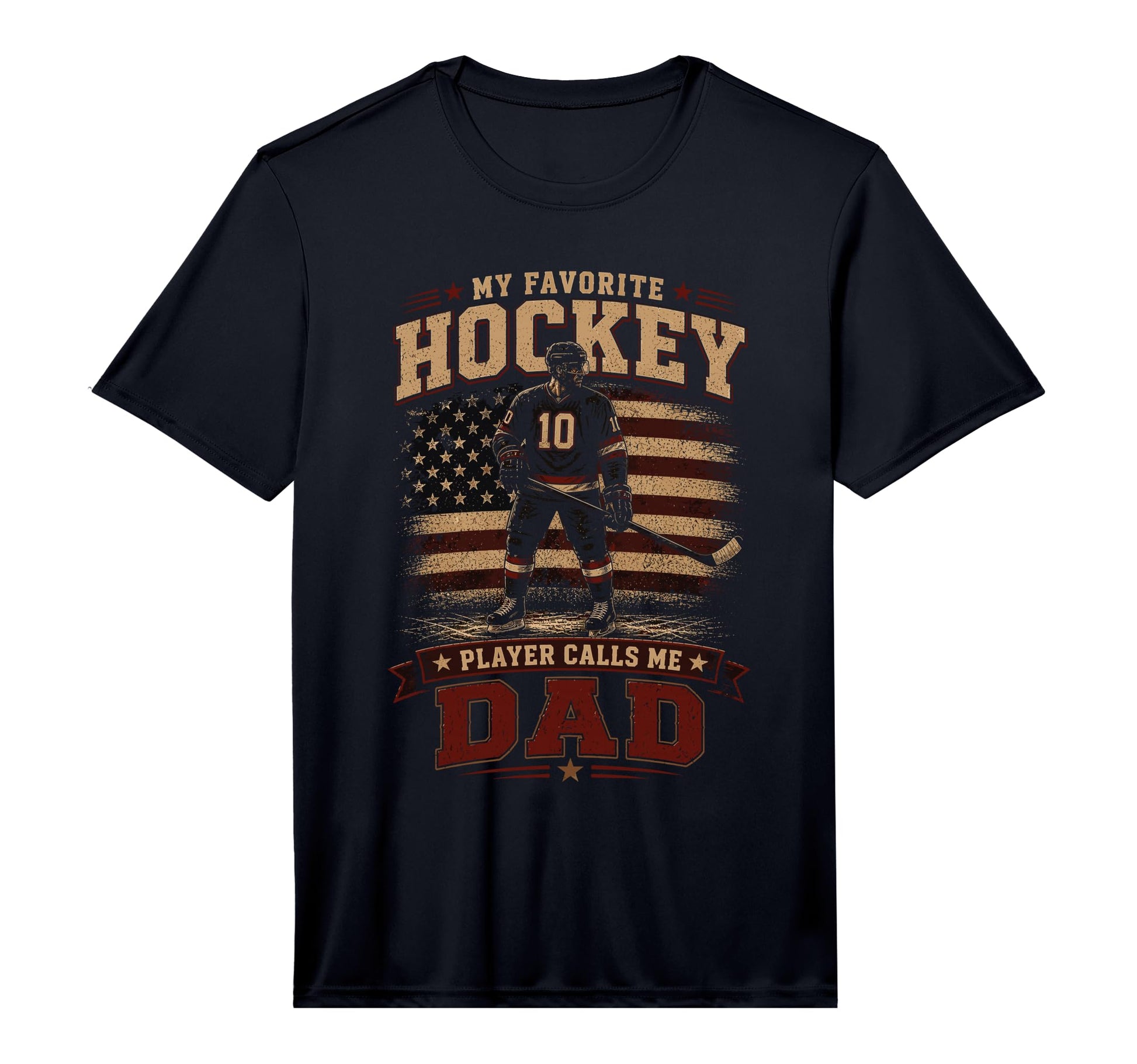 Mens My Favorite Hockey Player Calls T-Shirt - Novelty Apparel for Adults - T-Shirt, Sweatshirt, Hoodie