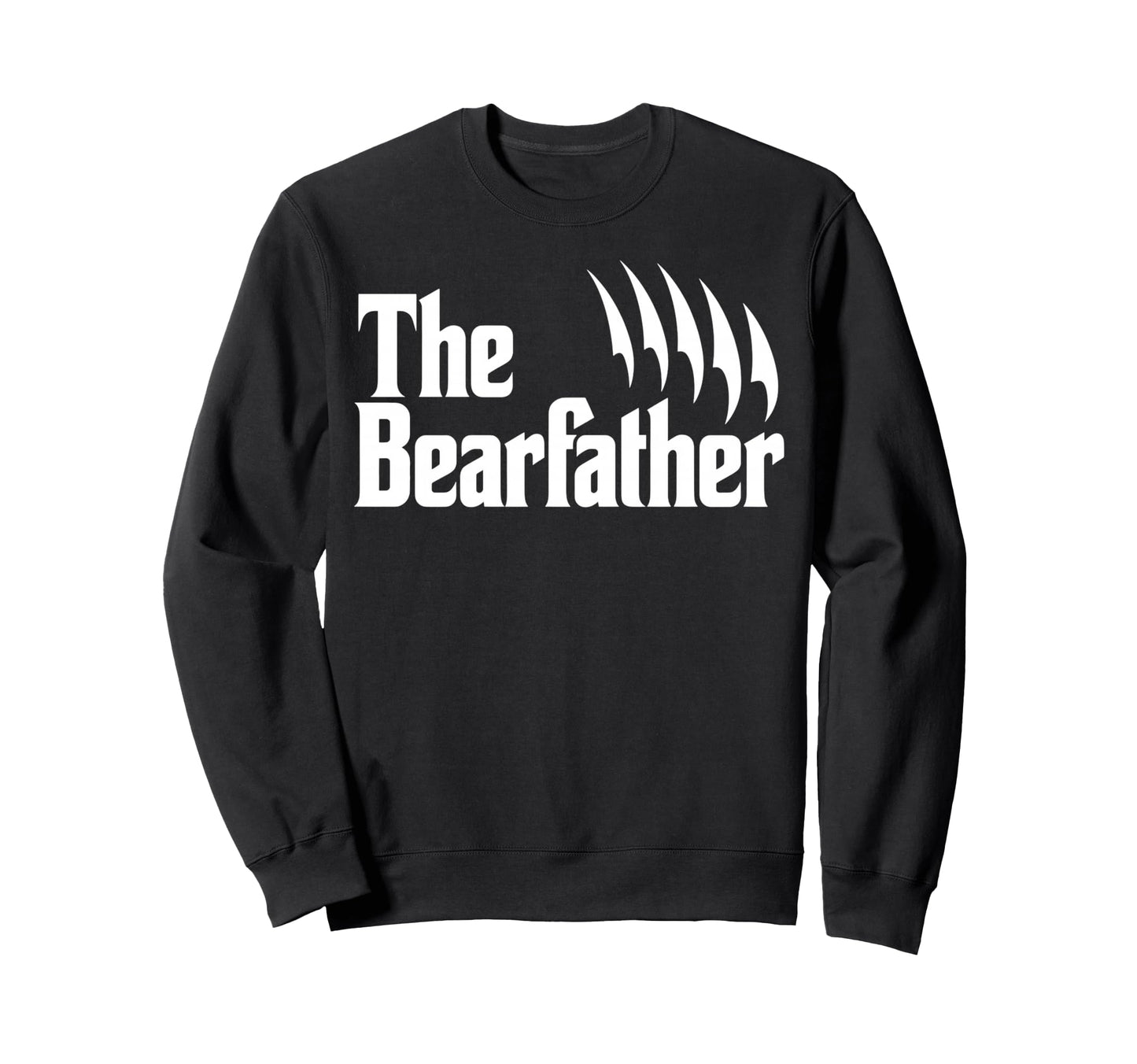 Bearfather Papa Bear Fathers Day Sweatshirt - Trendy Graphic for Adults - T-Shirt, Sweatshirt, Hoodie