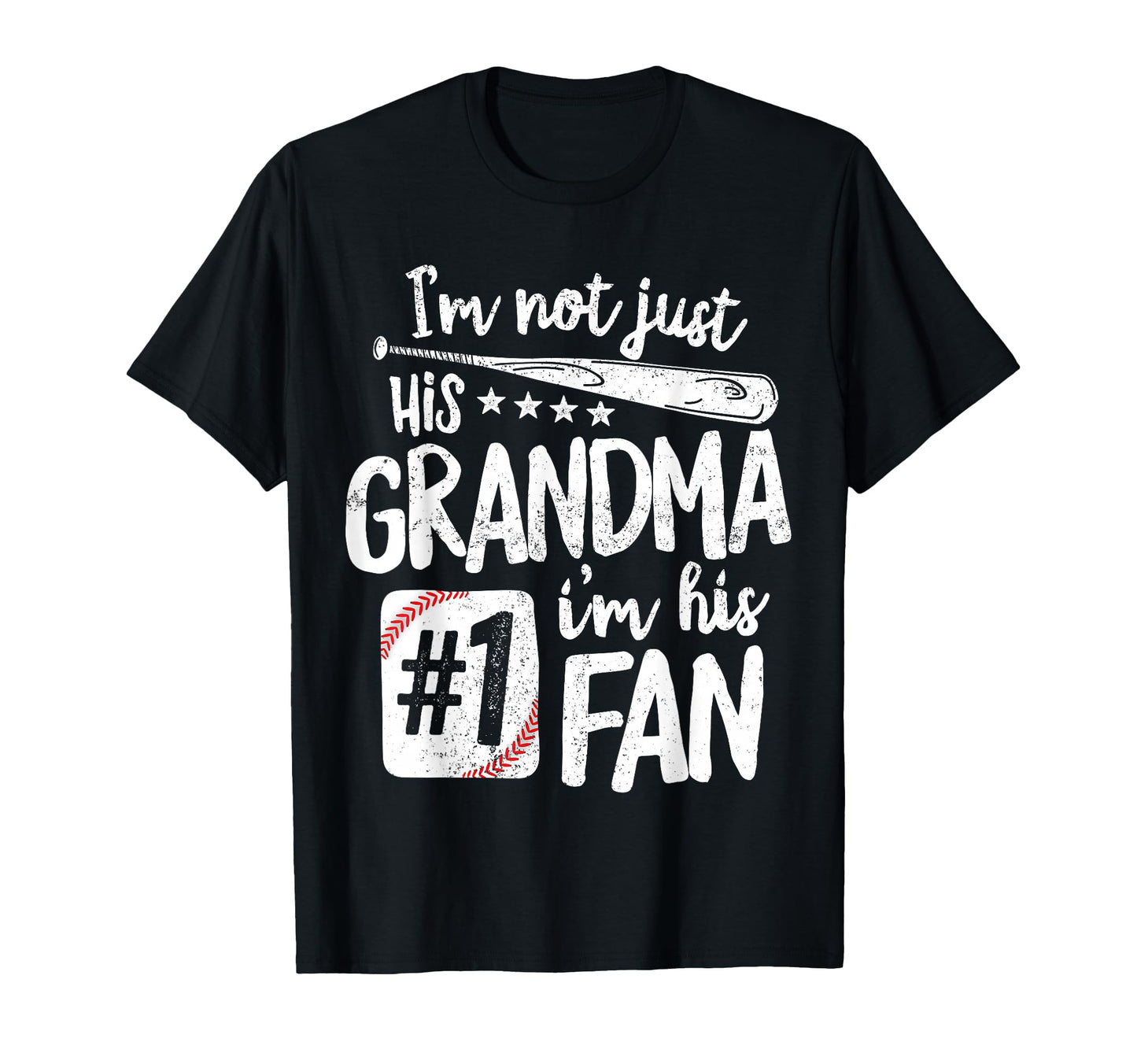 Im Not Just His Grandma Im His 1 Fan T-Shirt - Streetwear Style for Adults - T-Shirt, Sweatshirt, Hoodie