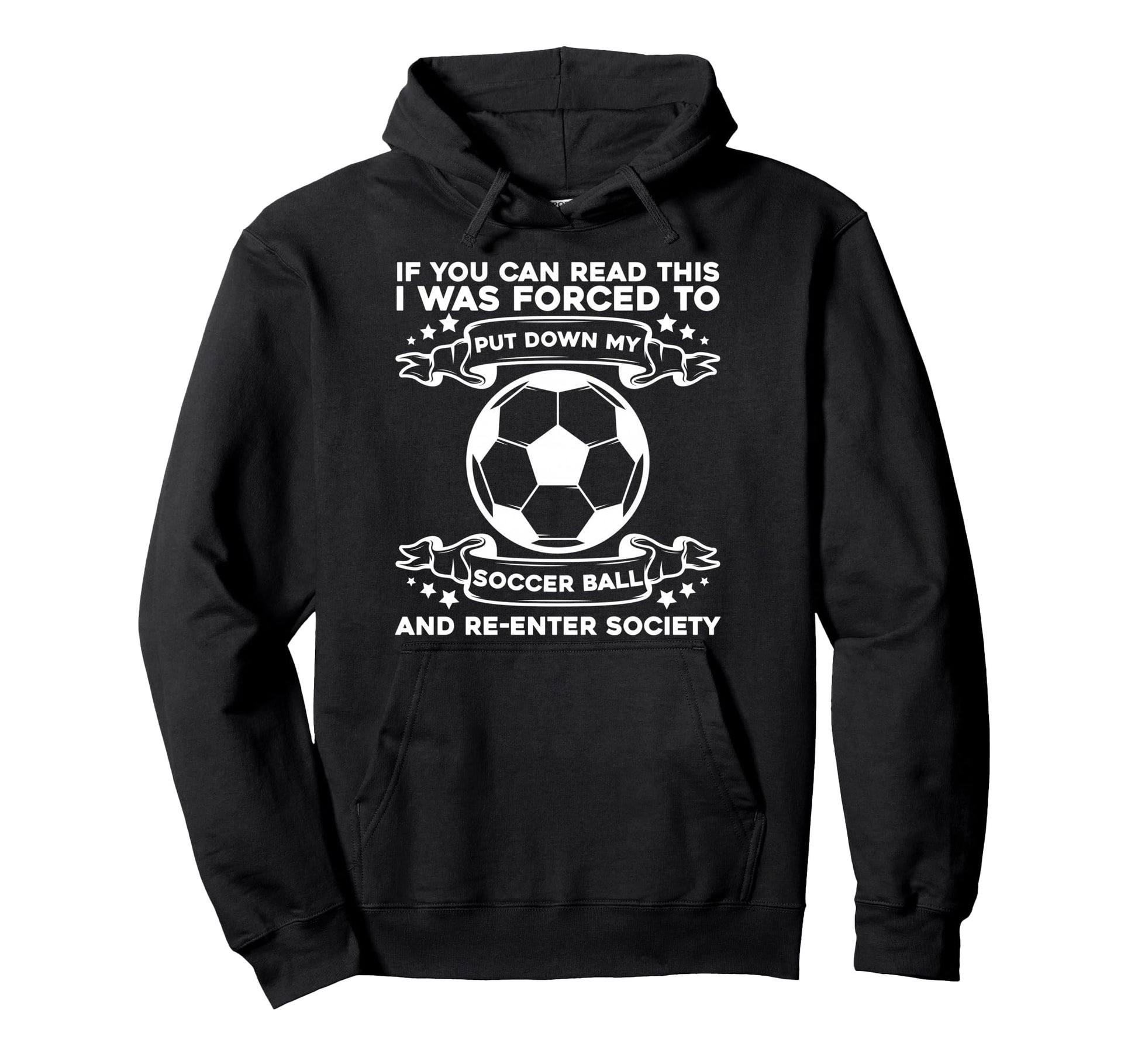 Soccer Team Fan Supporter Soccer Hoodie - Fun Novelty Design Men Women - T-Shirt, Sweatshirt, Hoodie