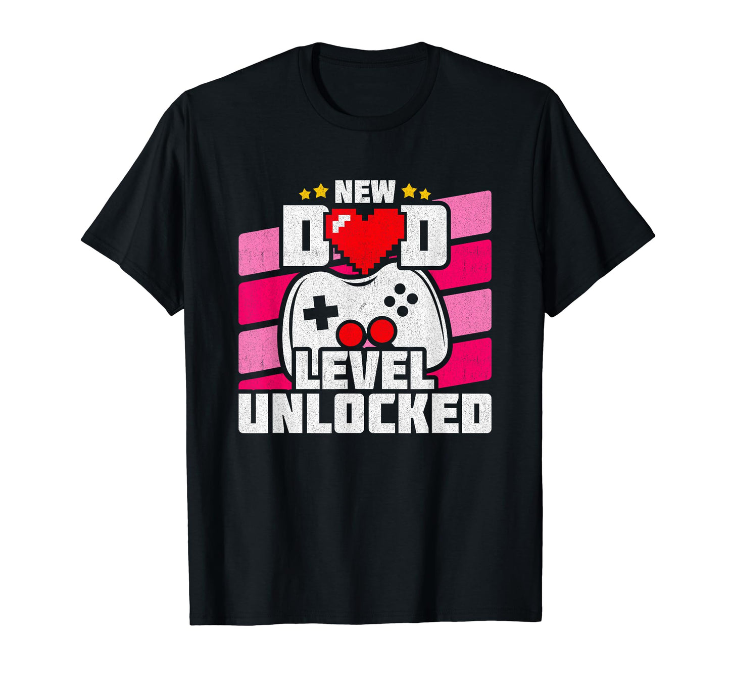 Announcement Gamer Dad New Dad Level T-Shirt - Aesthetic Graphic Men Women - T-Shirt, Sweatshirt, Hoodie