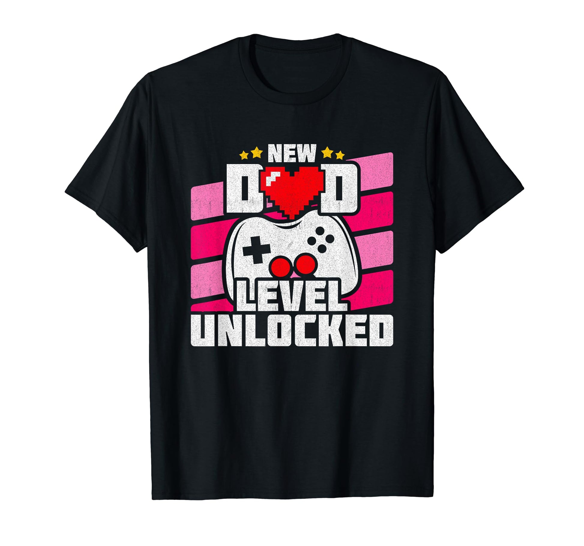 Announcement Gamer Dad New Dad Level T-Shirt - Aesthetic Graphic Men Women - T-Shirt, Sweatshirt, Hoodie