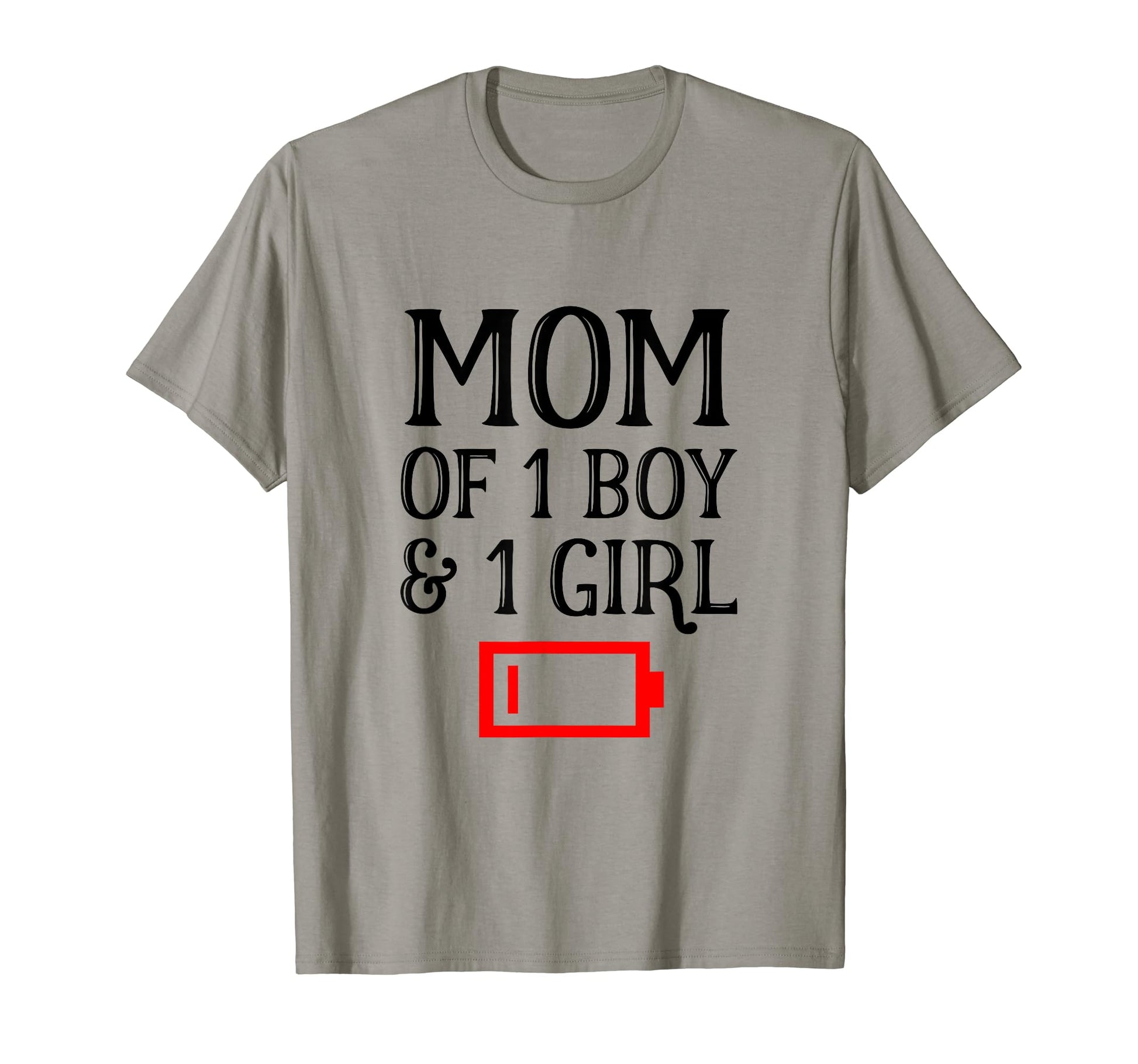 Tired Mom 1 And 1 Mother One Son T-Shirt - Novelty Apparel for Adults - T-Shirt, Sweatshirt, Hoodie
