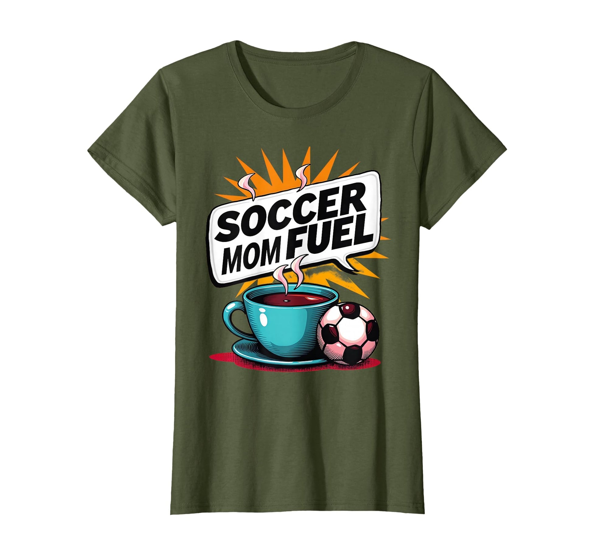 Soccer Mom Fuel Game Day T-Shirt - Minimalist Print Unisex - T-Shirt, Sweatshirt, Hoodie