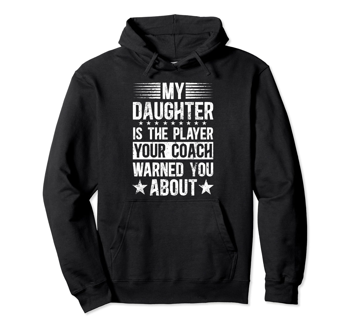 My Daughter Soccer Dad Soccer Player Hoodie - Trendy Graphic Men Women - T-Shirt, Sweatshirt, Hoodie