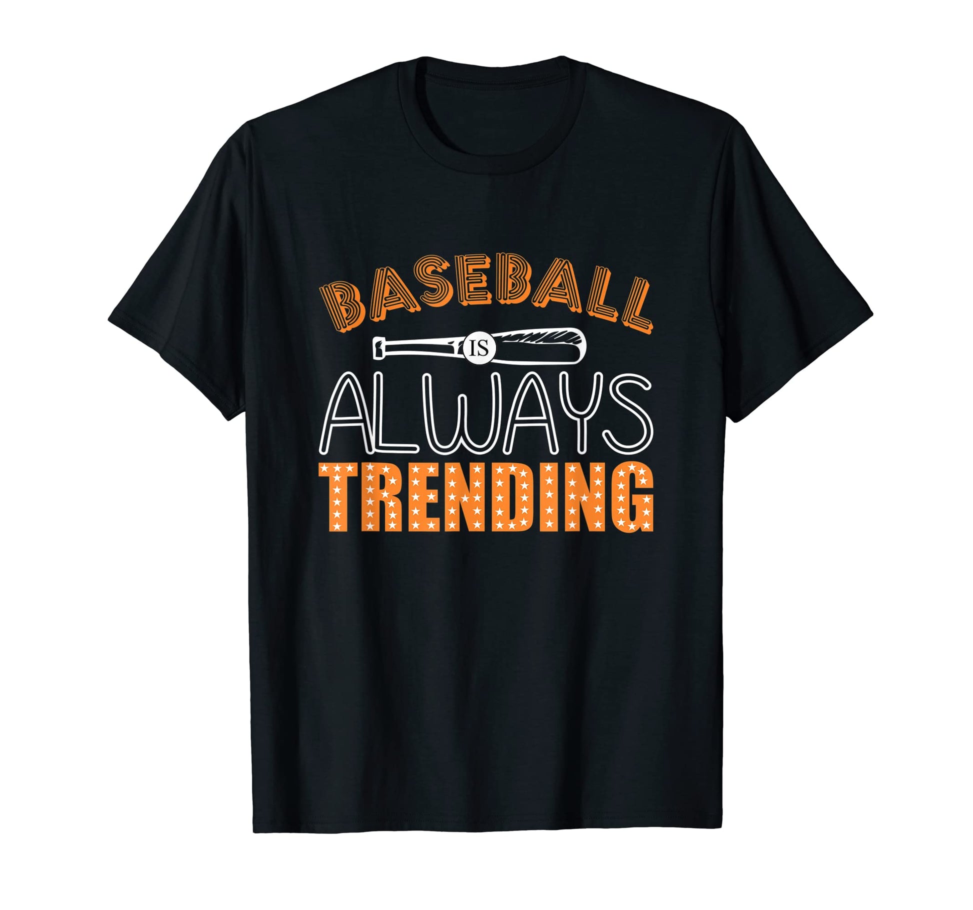 Baseball Is Always Trending Baseball T-Shirt - Custom Art Print for Adults - T-Shirt, Sweatshirt, Hoodie