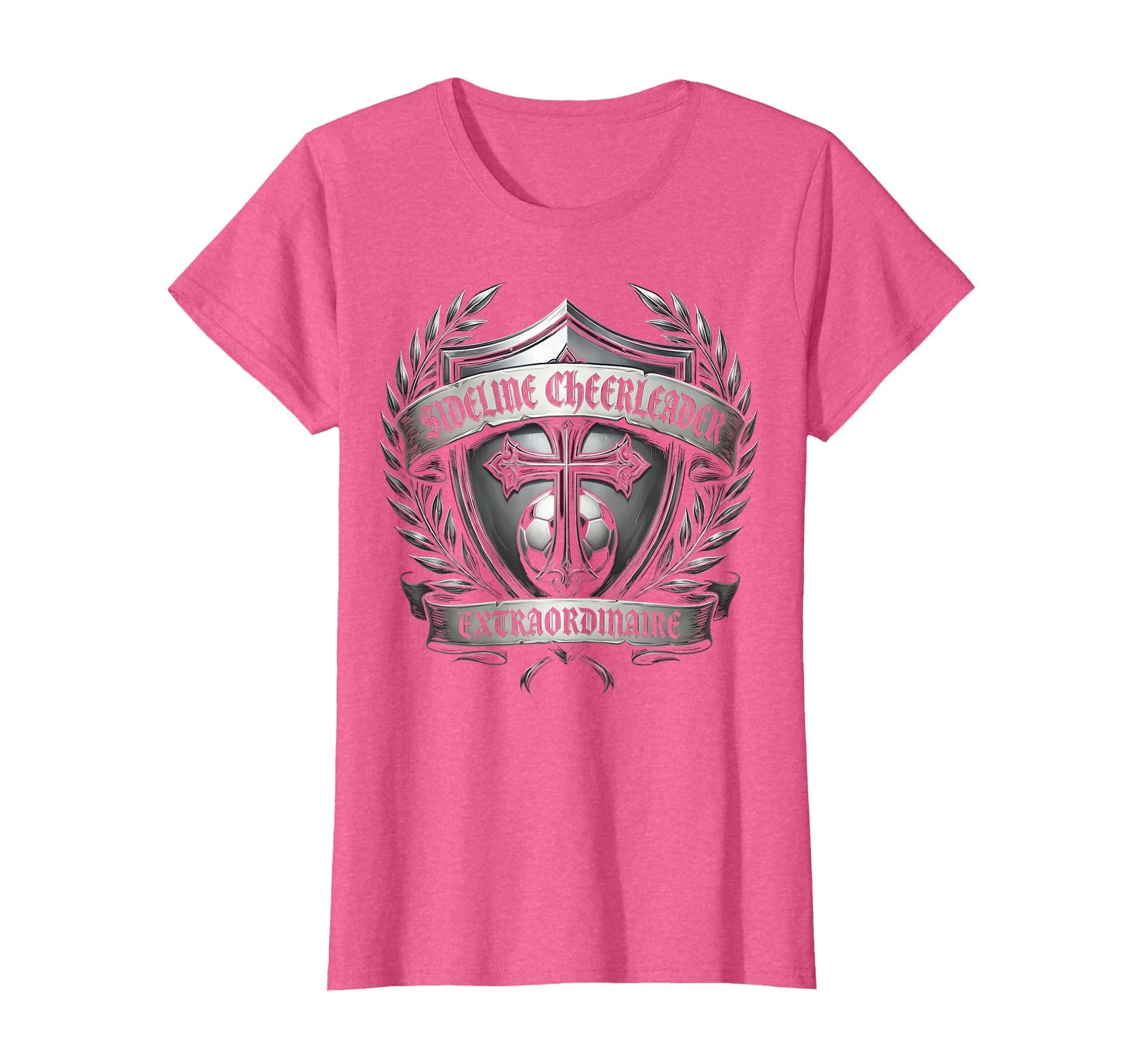 Sideline Cheerleader Extraordinaire T-Shirt - Custom Art Print Men Women - T-Shirt, Sweatshirt, Hoodie