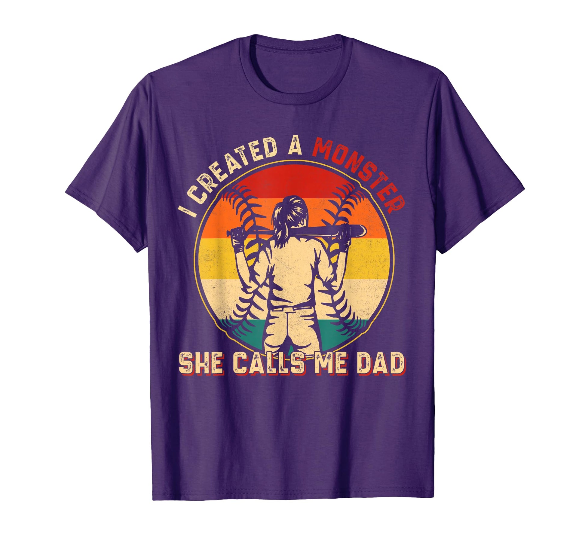 I Created Monster She Call Me Dad T-Shirt - Custom Art Print Men Women - T-Shirt, Sweatshirt, Hoodie