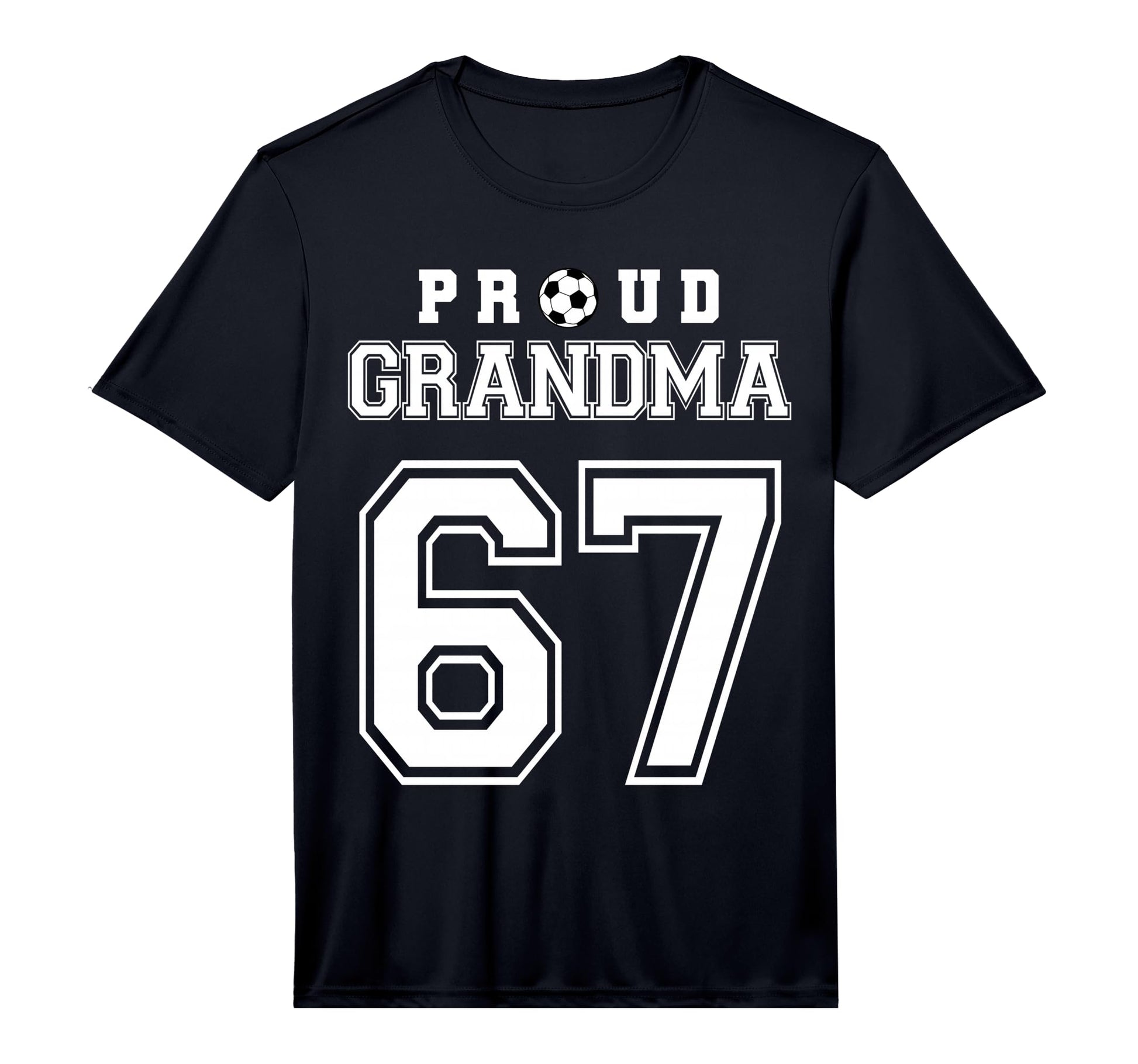 Number 67 Custom Proud Soccer Futbol T-Shirt - Fun Novelty Design Unisex - T-Shirt, Sweatshirt, Hoodie