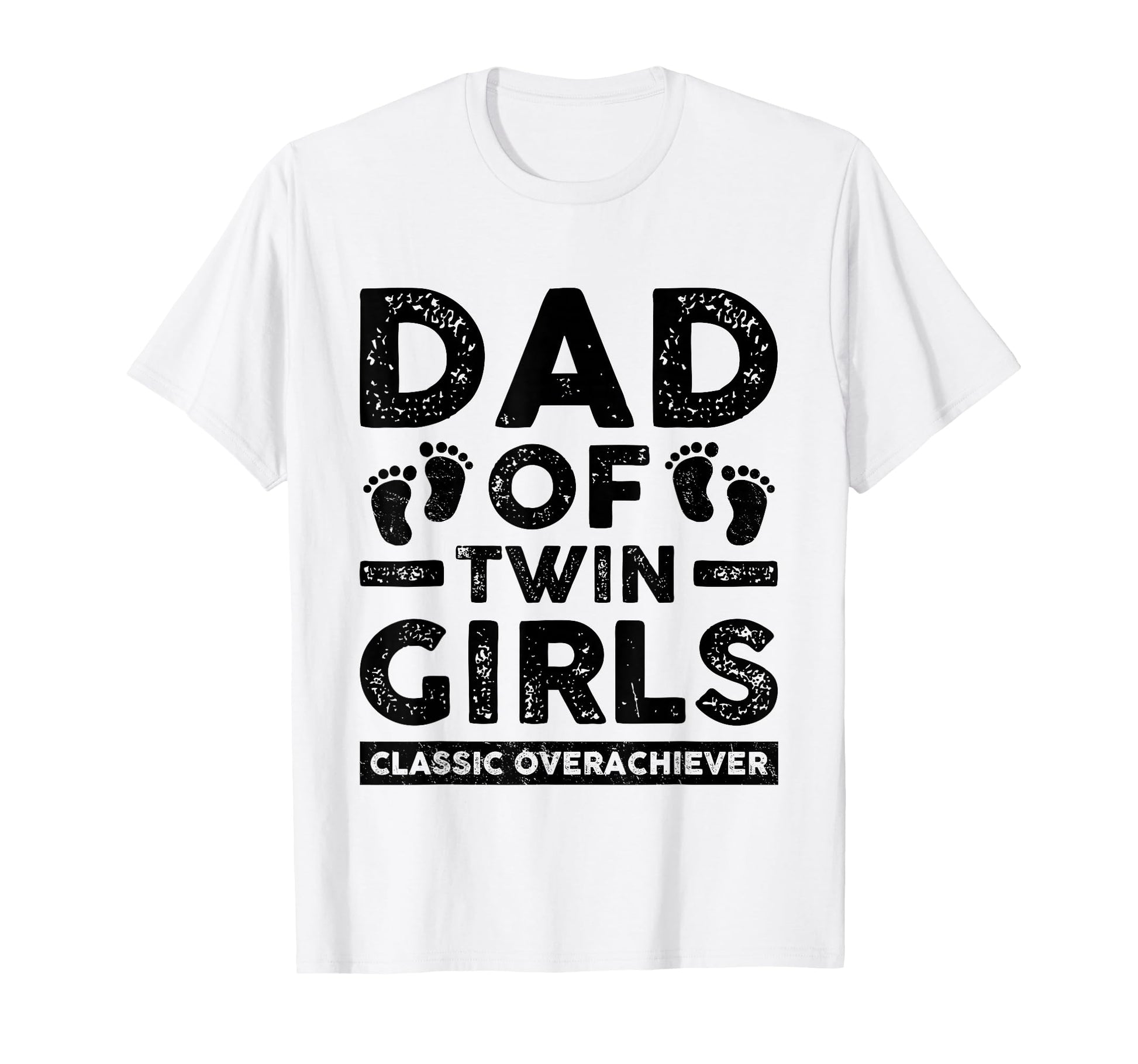 Dad Twin Overachiever Funny Twin T-Shirt - Fun Novelty Design for Adults - T-Shirt, Sweatshirt, Hoodie