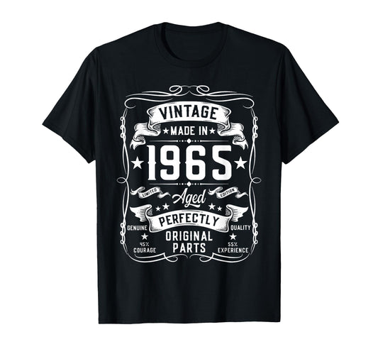 1965 60 Years Old Gifts 60Yr 60Th Birthday T-Shirt - Trendy Graphic Unisex - T-Shirt, Sweatshirt, Hoodie