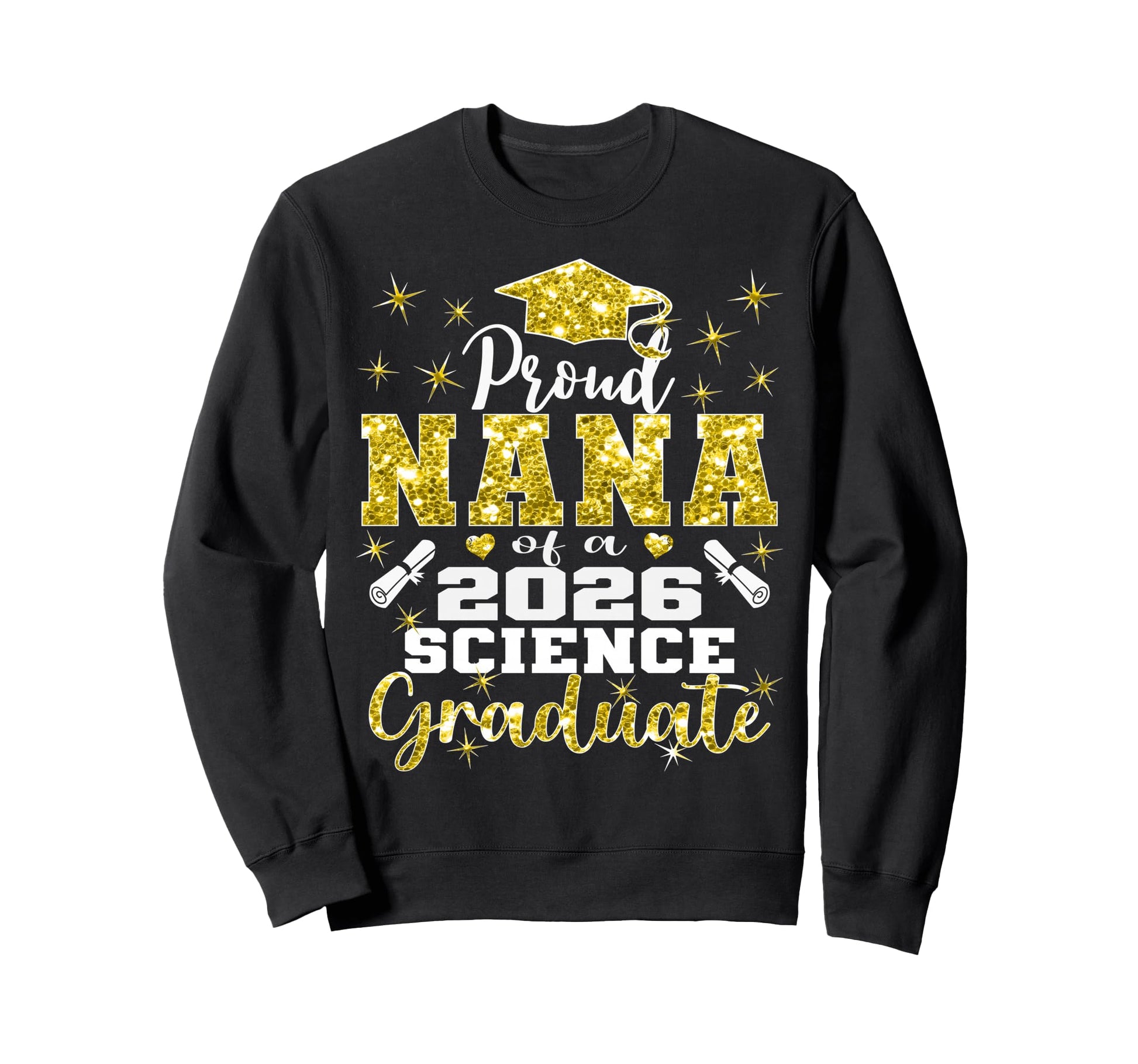 Proud Homie 2026 Science Graduate Sweatshirt - Novelty Apparel Unisex - T-Shirt, Sweatshirt, Hoodie