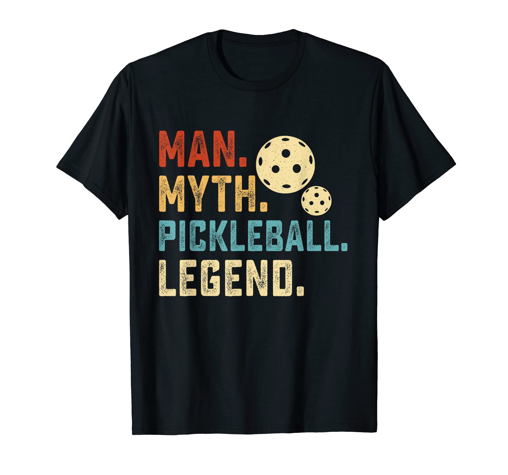 Myth Pickleball Legend Dad Fathers Day T-Shirt - Aesthetic Graphic Unisex - T-Shirt, Sweatshirt, Hoodie