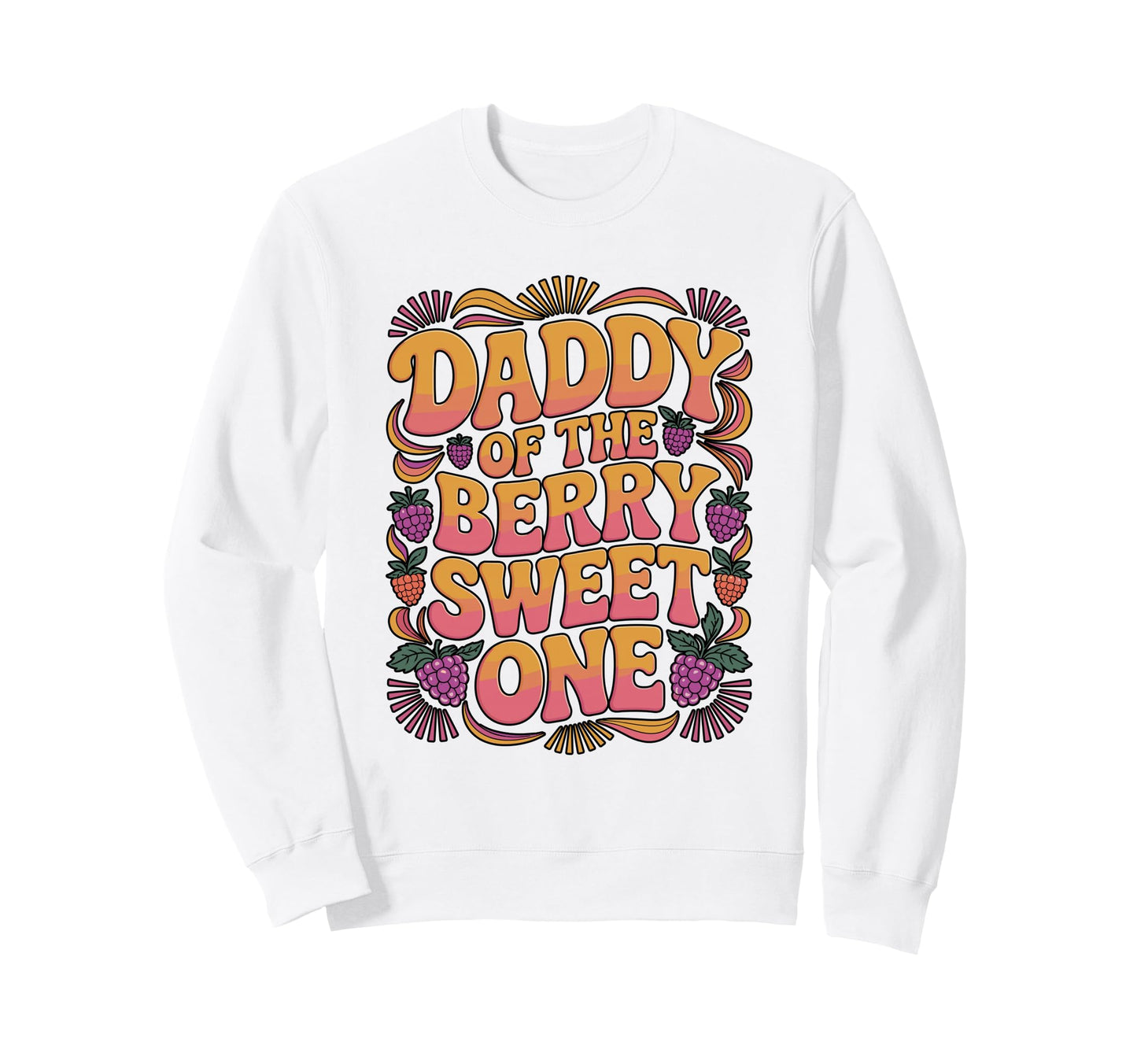 Berry Sweet One Strawberry Birthday Sweatshirt - Minimalist Print Unisex - T-Shirt, Sweatshirt, Hoodie