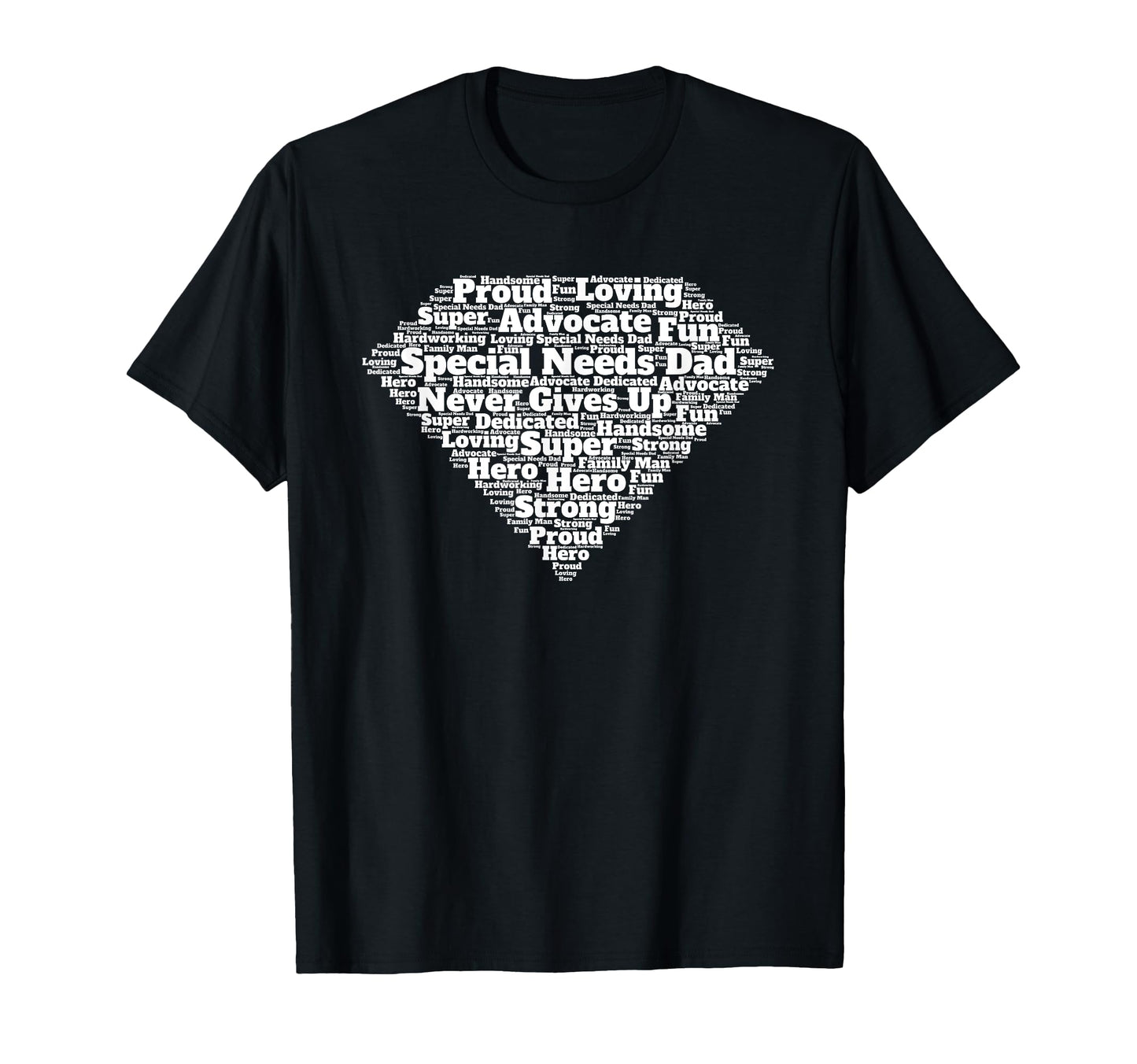 Special Needs Dad Superhero T-Shirt - Unique Graphic Men Women - T-Shirt, Sweatshirt, Hoodie