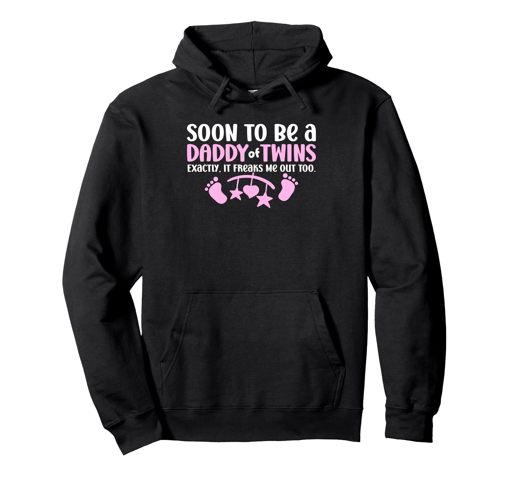 Future Father Twins Soon To Be Daddy Hoodie - Unique Graphic for Adults - T-Shirt, Sweatshirt, Hoodie