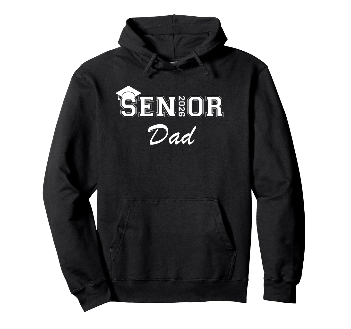 Proud Senior Dad 2026 Senior 2026 Dad Hoodie - Streetwear Style Men Women - T-Shirt, Sweatshirt, Hoodie