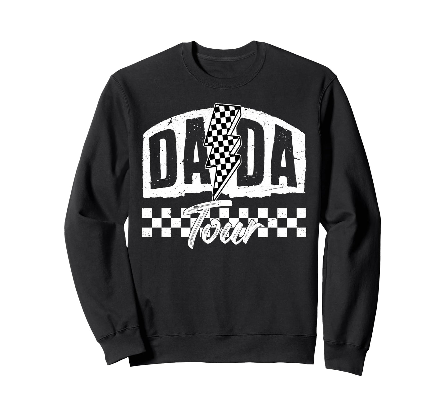 Dada Tour Fathers Day Bolt Sweatshirt - Casual Everyday Wear Men Women - T-Shirt, Sweatshirt, Hoodie