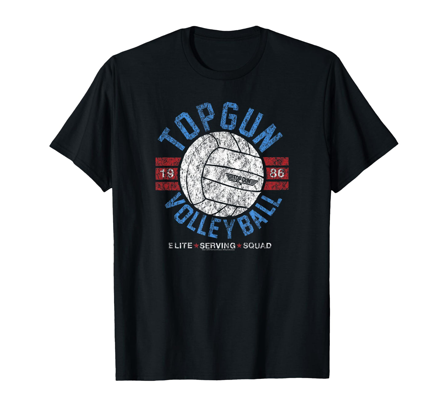 Gun Volleyball Elite Serving Squad T-Shirt - Fun Novelty Design Men Women - T-Shirt, Sweatshirt, Hoodie