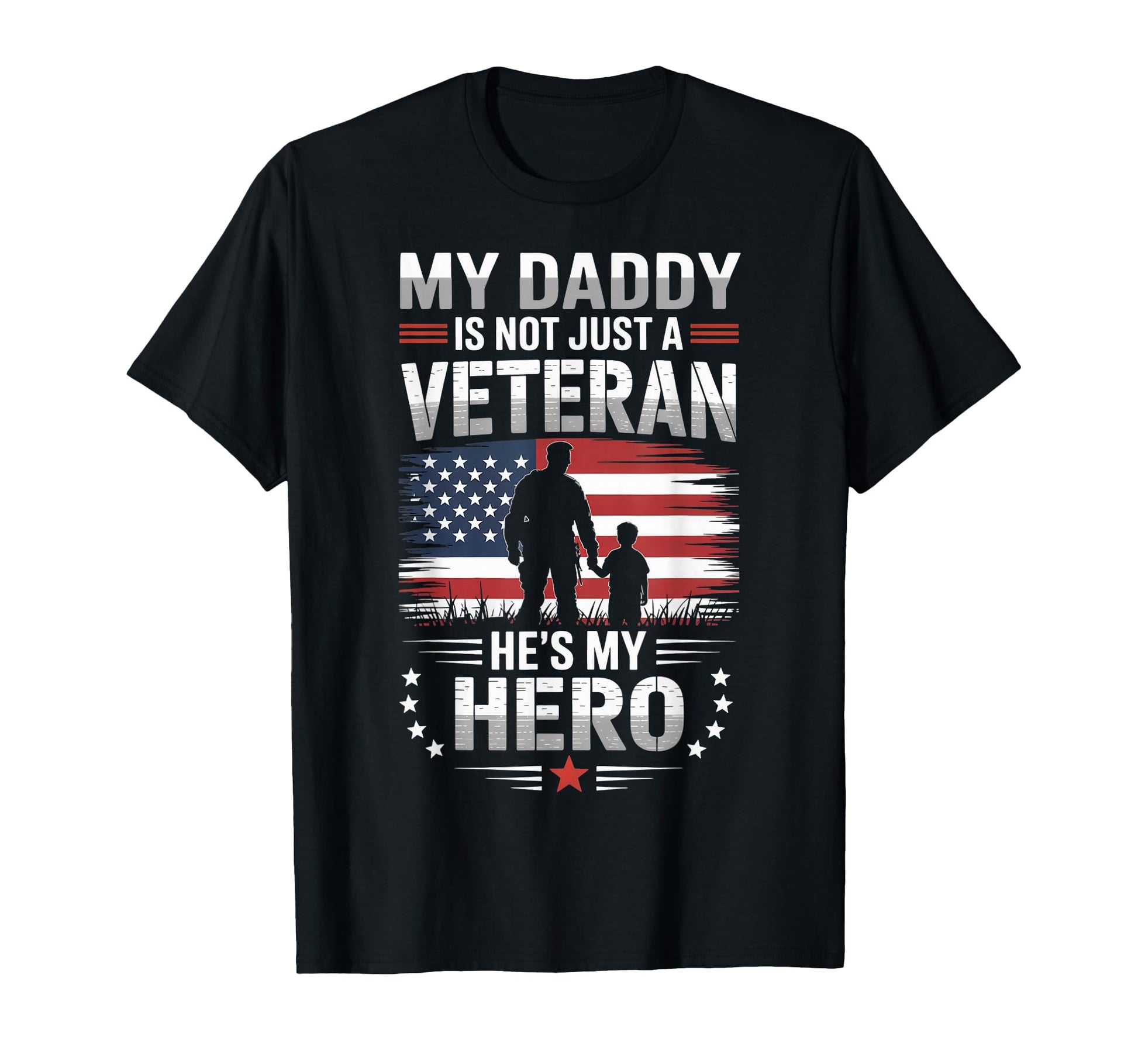Hes Hero Usa American Patriotic Us T-Shirt - Graphic Print Men Women - T-Shirt, Sweatshirt, Hoodie