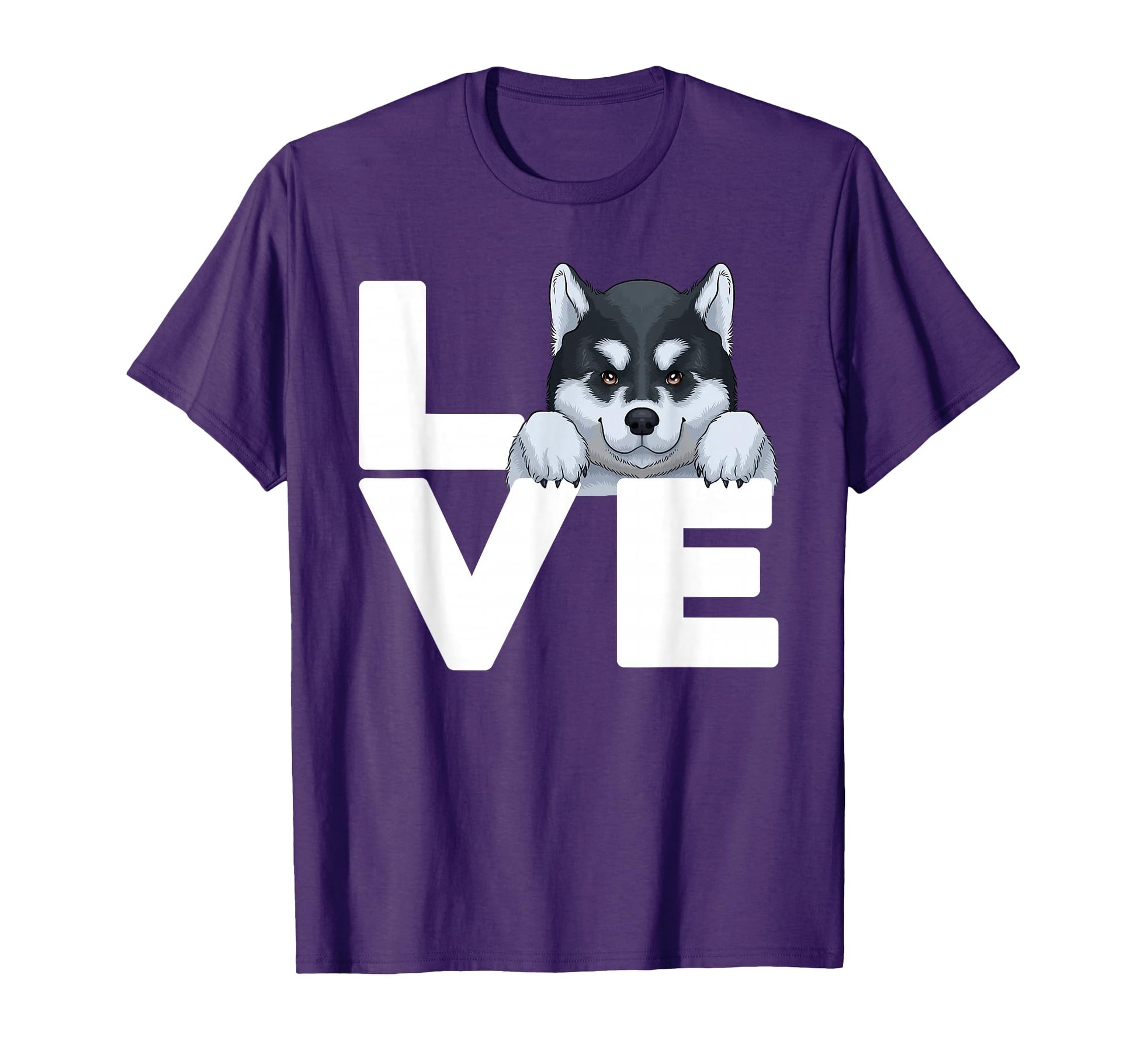 Best Siberian Husky Huskies Dog T-Shirt - Fun Novelty Design for Adults - T-Shirt, Sweatshirt, Hoodie