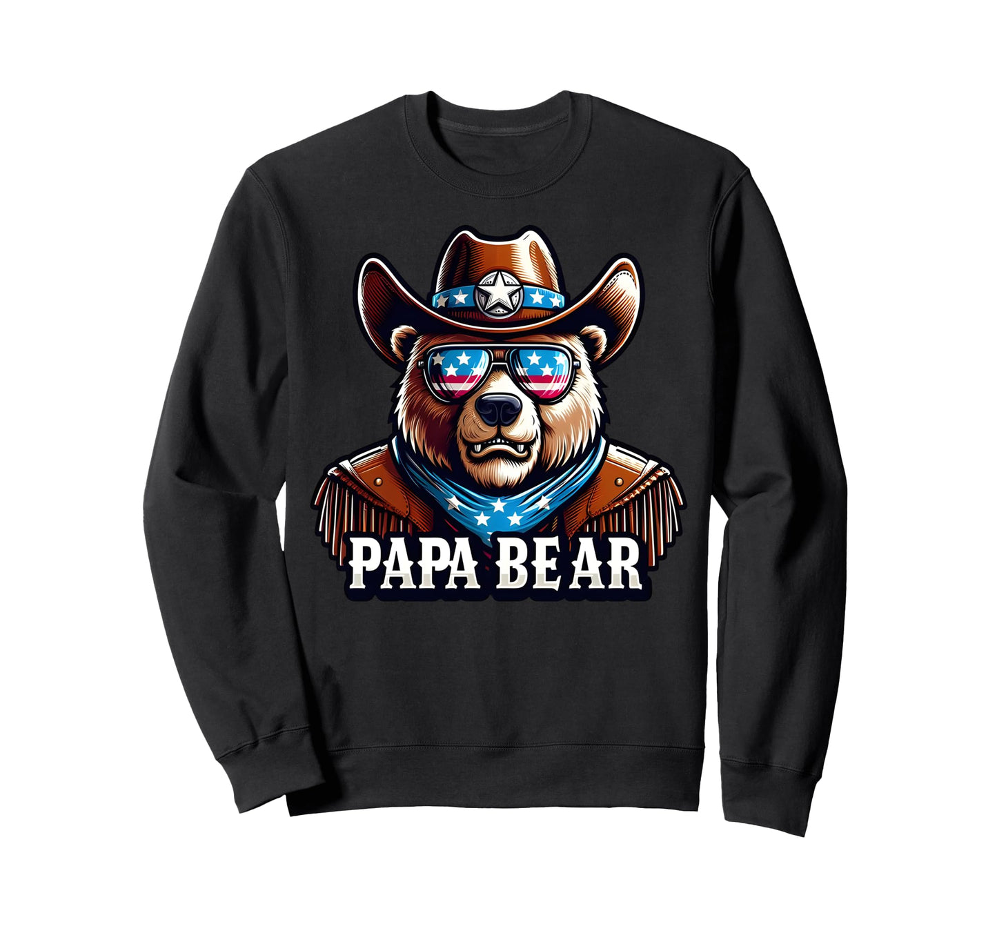 Papa Bear Gifts Funny Birthday Fun Sweatshirt - Streetwear Style Men Women - T-Shirt, Sweatshirt, Hoodie