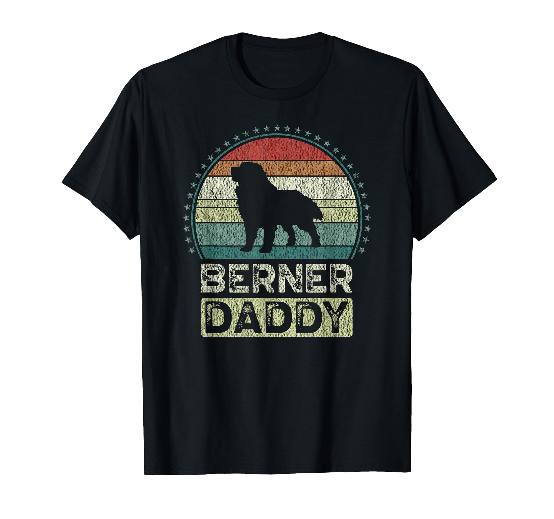 Berner Daddy Fathers Day Bernese T-Shirt - Novelty Apparel for Adults - T-Shirt, Sweatshirt, Hoodie