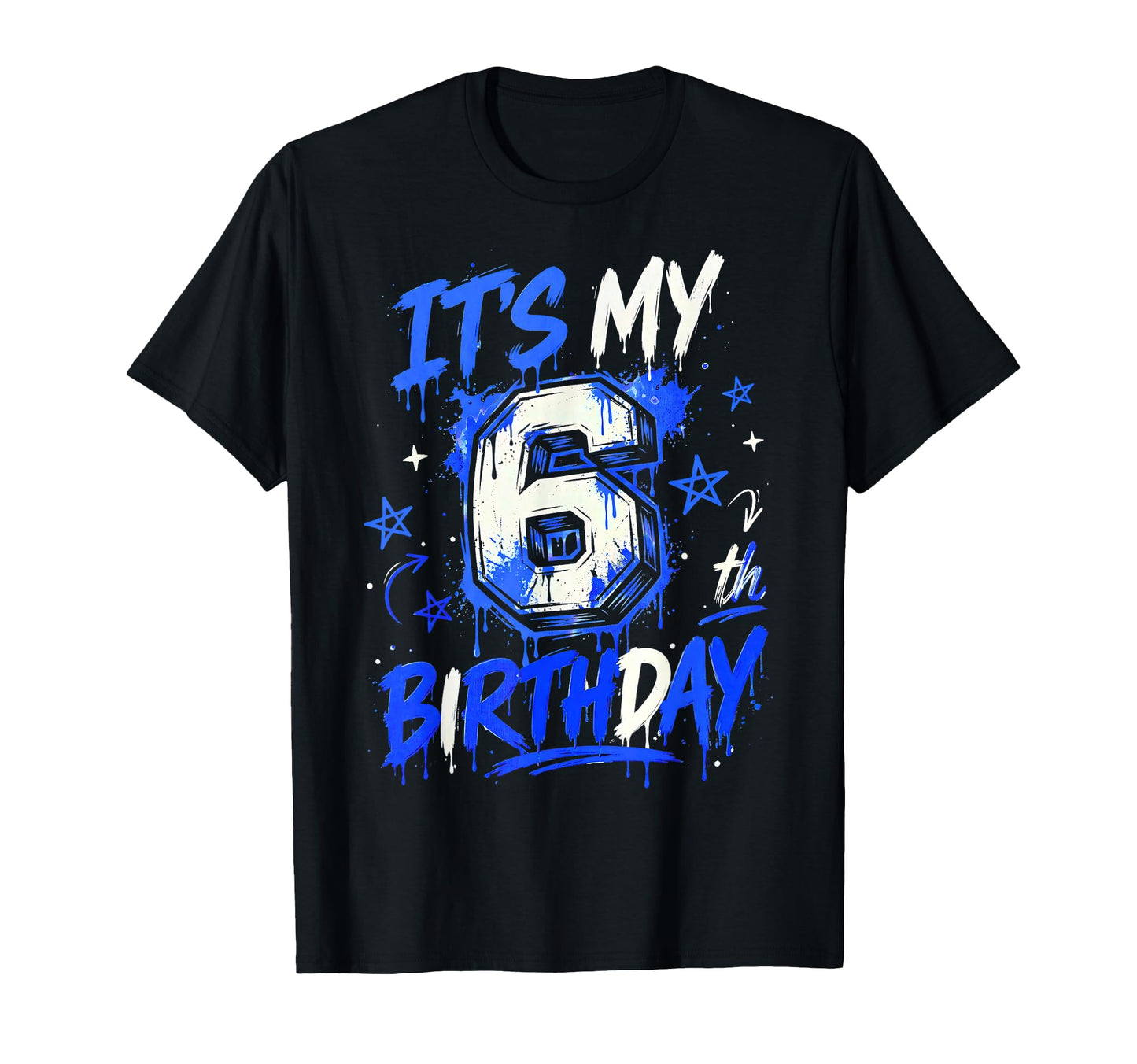 Its My 6Th Soccer Birthday 6 Birthday T-Shirt - Trendy Graphic for Adults - T-Shirt, Sweatshirt, Hoodie
