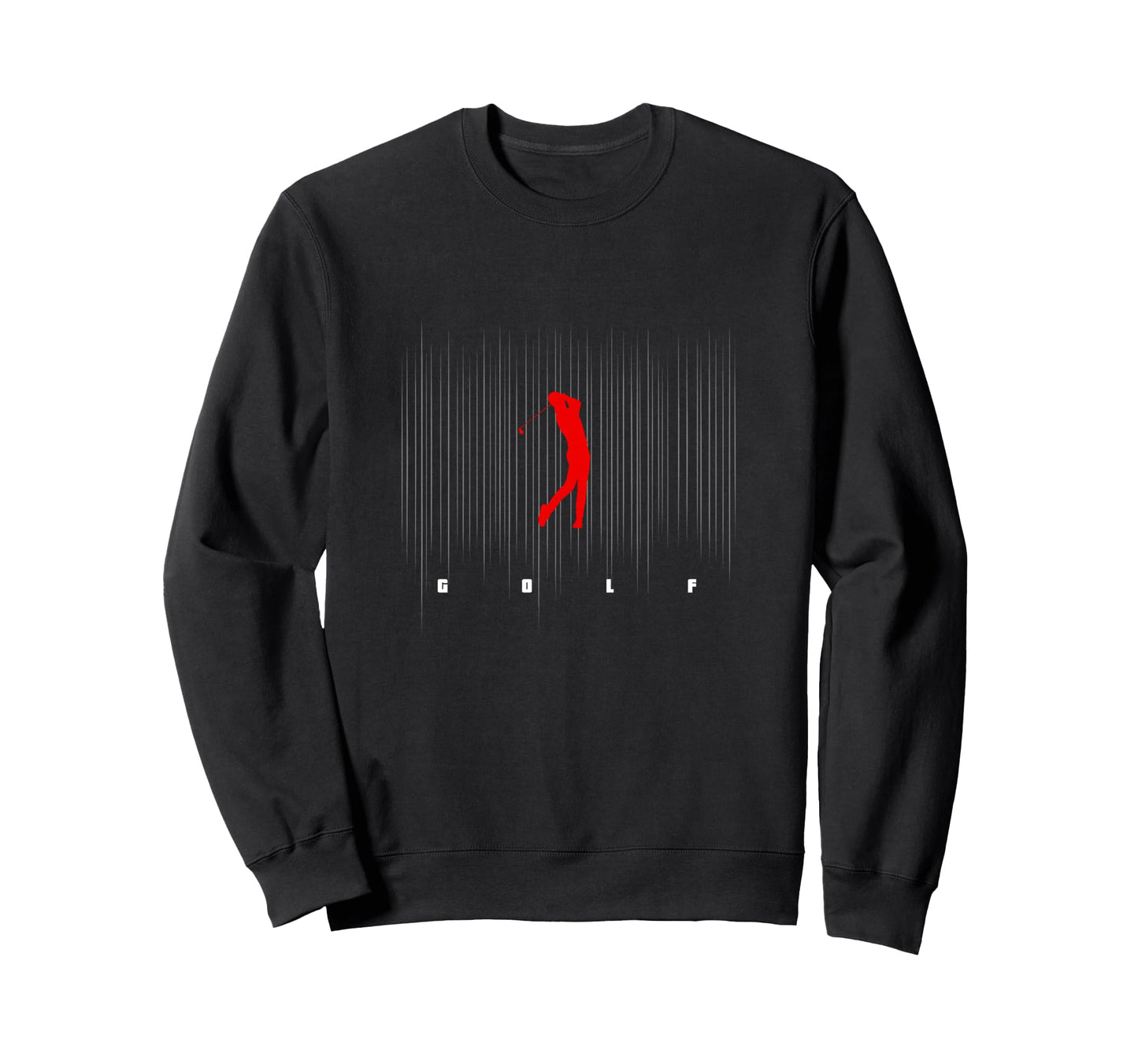 Golf Logo Motif Golfing Sweatshirt - Aesthetic Graphic for Adults - T-Shirt, Sweatshirt, Hoodie