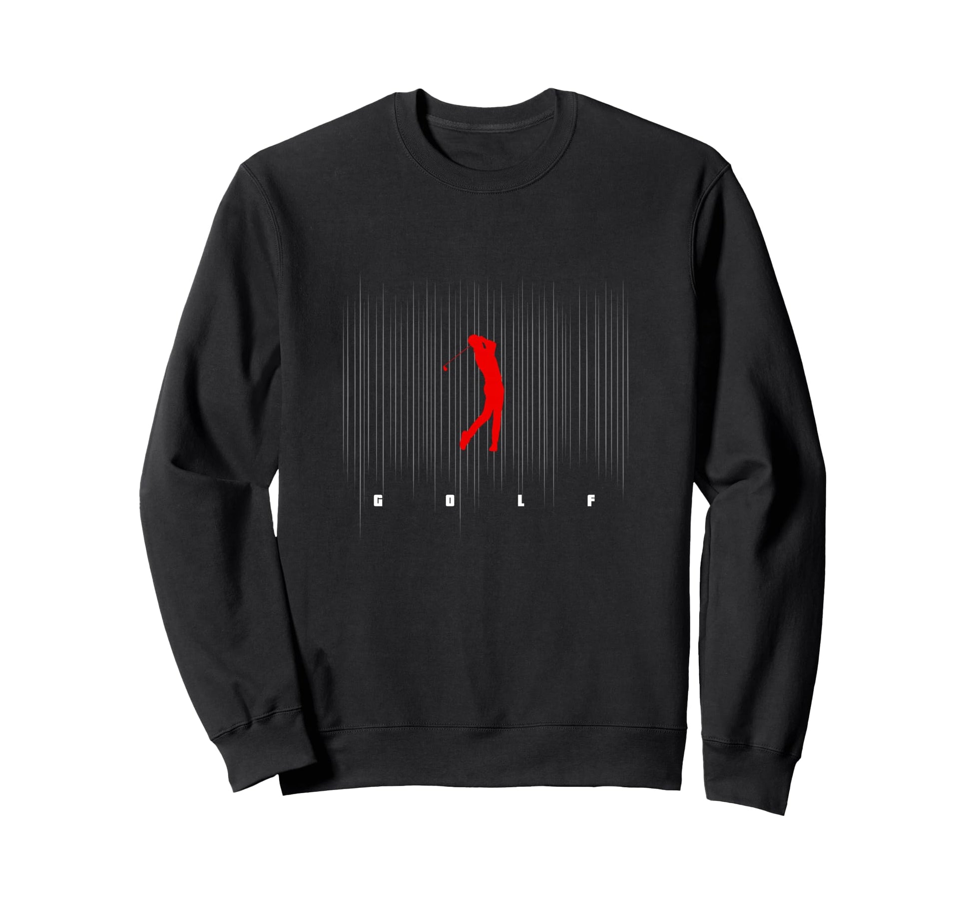 Golf Logo Motif Golfing Sweatshirt - Aesthetic Graphic for Adults - T-Shirt, Sweatshirt, Hoodie
