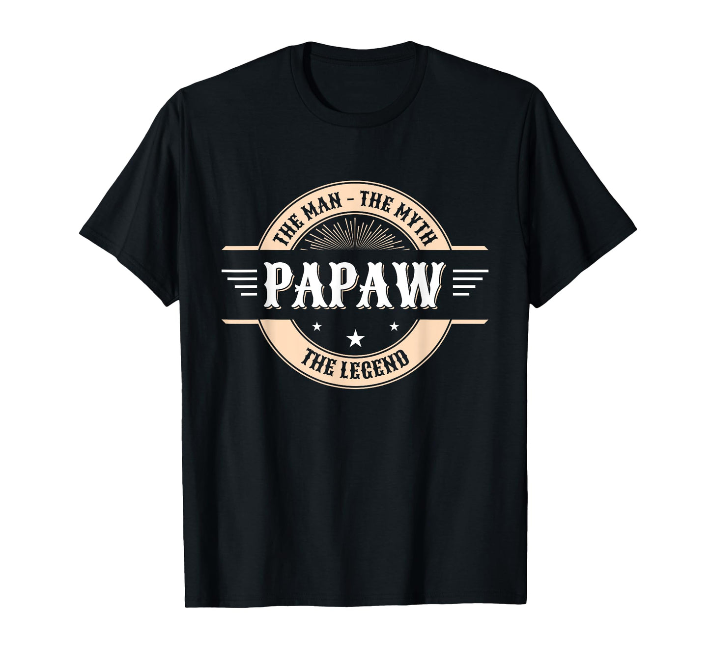 Papaw Myth Legend Dad Grandpa T-Shirt - Minimalist Print for Adults - T-Shirt, Sweatshirt, Hoodie