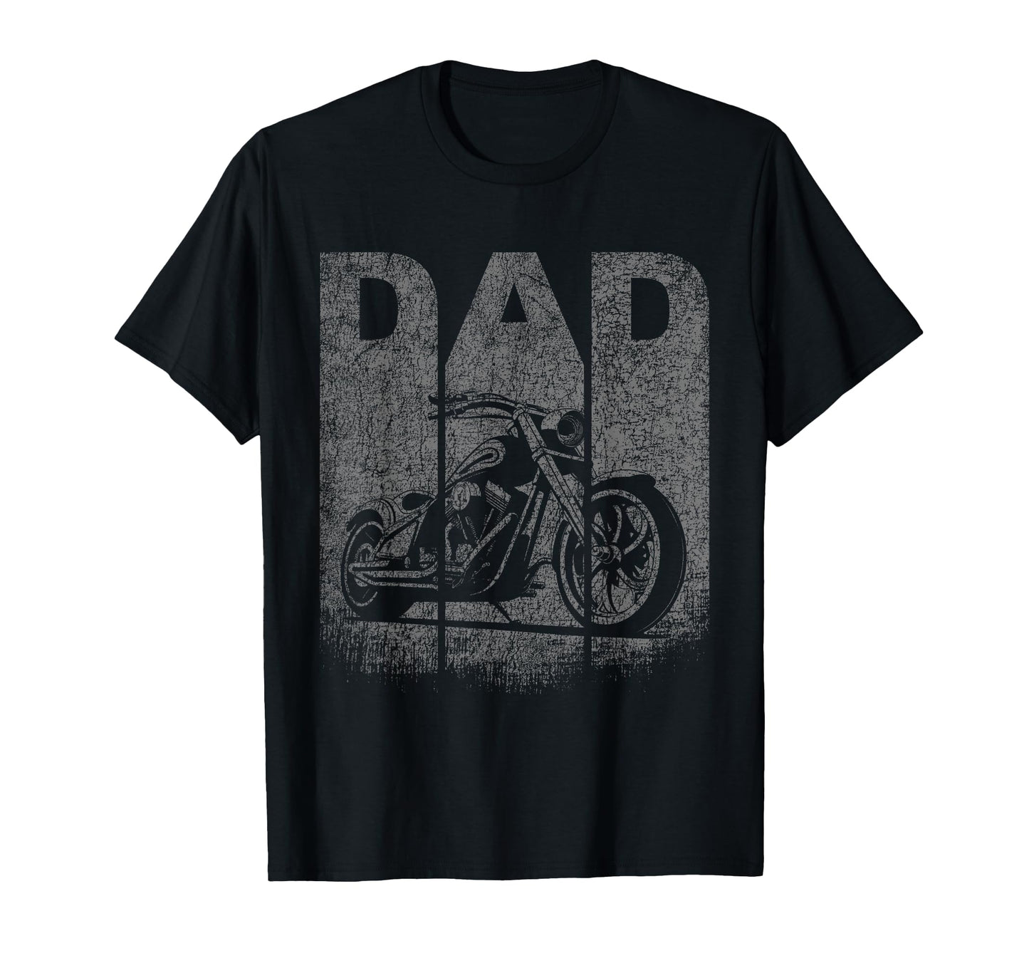 Motorcycle Dad Fathers Day T-Shirt - Aesthetic Graphic for Adults - T-Shirt, Sweatshirt, Hoodie
