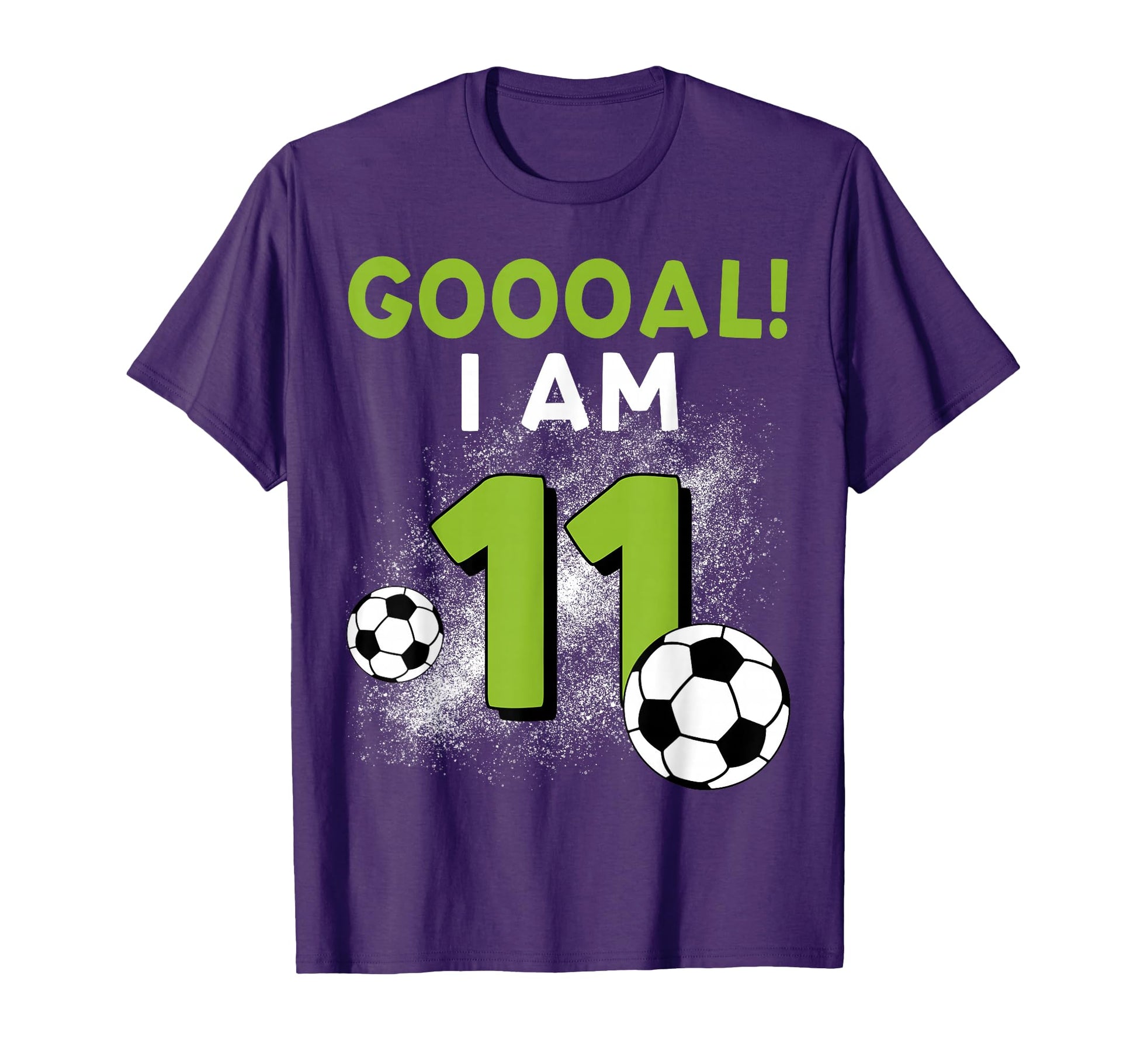 11Th Birthday Soccer Theme 11Year Old B T-Shirt - Aesthetic Graphic Unisex - T-Shirt, Sweatshirt, Hoodie