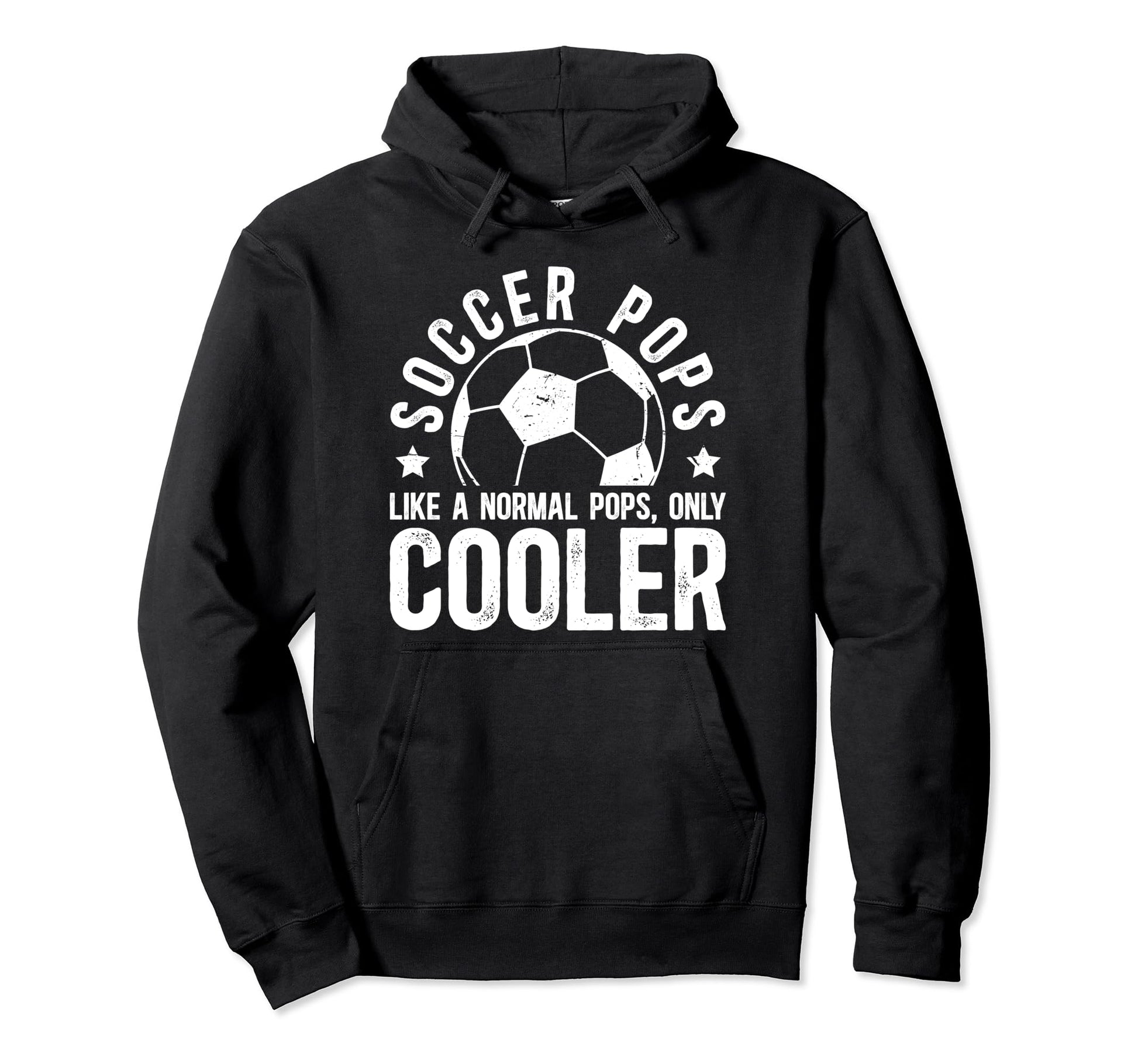 Soccer Pops Grandpa Pops Soccer Player Hoodie - Trendy Graphic for Adults - T-Shirt, Sweatshirt, Hoodie
