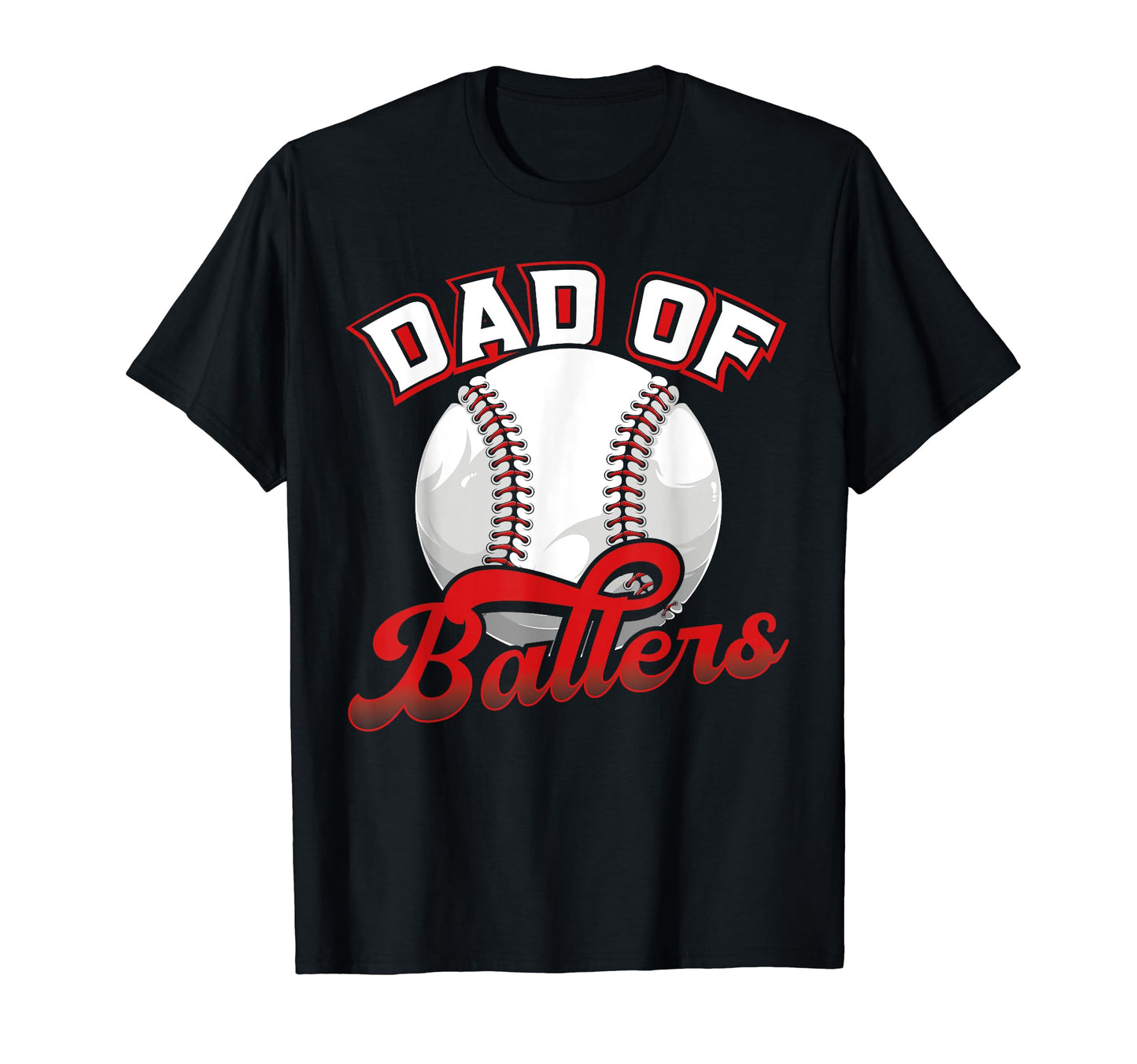 Papa Ballers Papa Baseball And Softball T-Shirt - Minimalist Print Unisex - T-Shirt, Sweatshirt, Hoodie