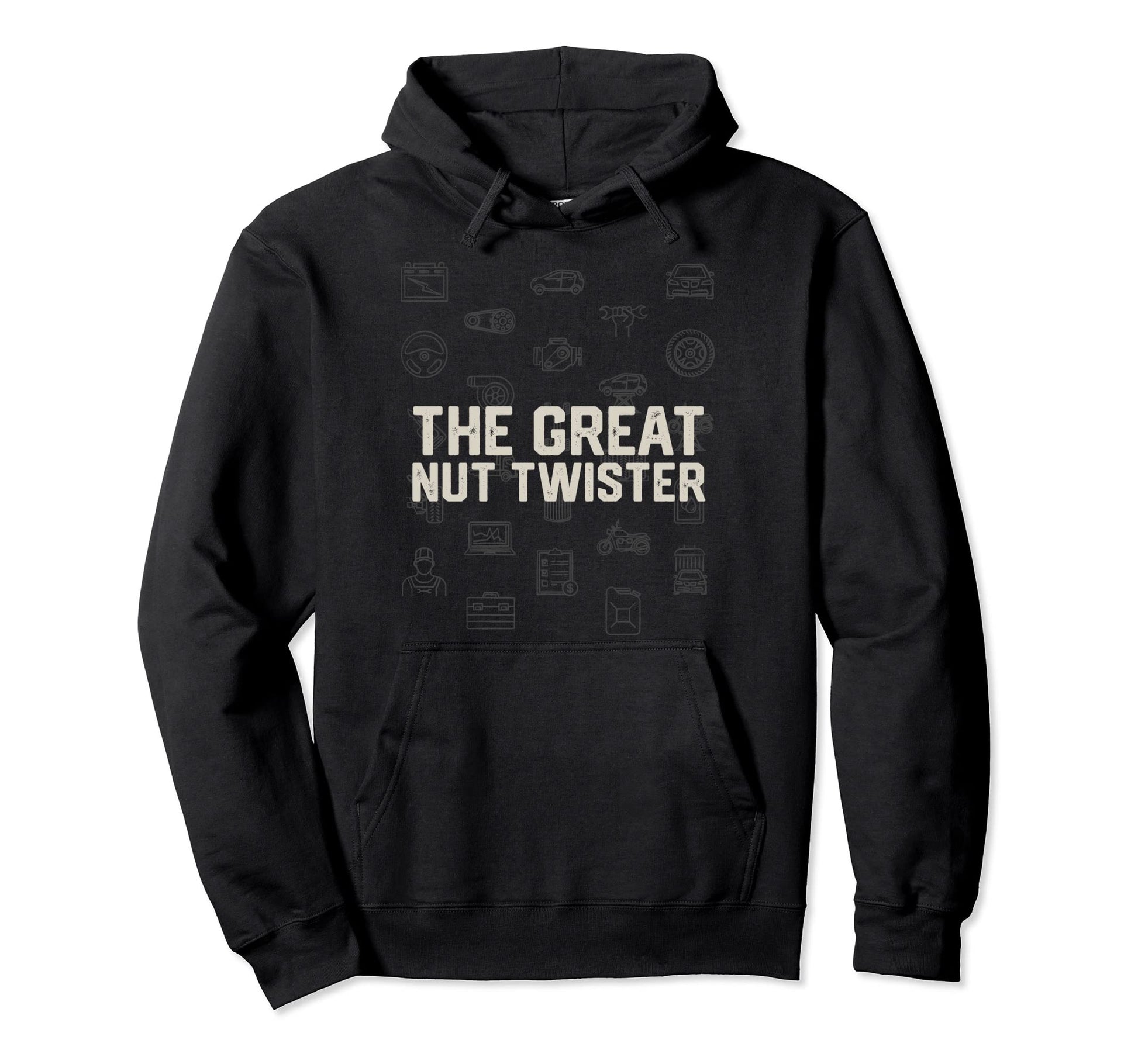 Great Nut Twister Mechanic Hoodie - Casual Everyday Wear for Adults - T-Shirt, Sweatshirt, Hoodie