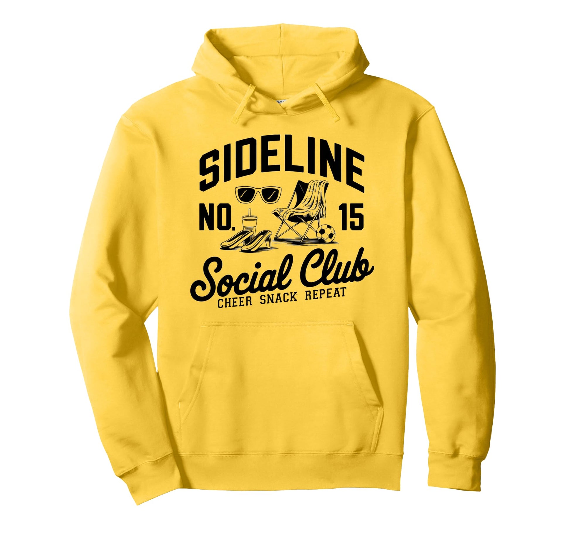 Sideline Social Club Soccer Mom Game Hoodie - Streetwear Style Men Women - T-Shirt, Sweatshirt, Hoodie