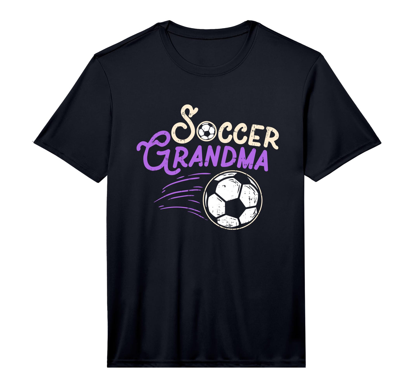 Mens Soccer Grandma Performance T-Shirt - Trendy Graphic Unisex - T-Shirt, Sweatshirt, Hoodie