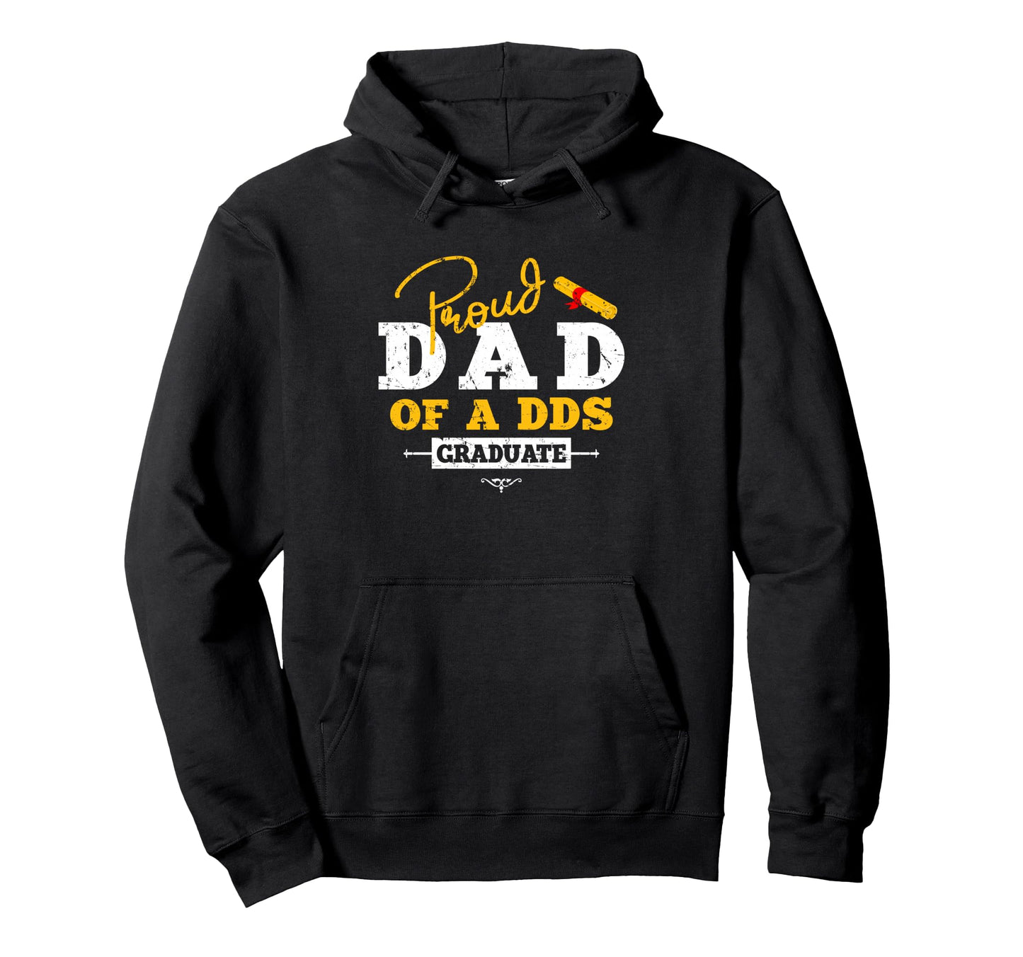 Proud Dad Dds Graduate Graduation Grad Hoodie - Minimalist Print Men Women - T-Shirt, Sweatshirt, Hoodie