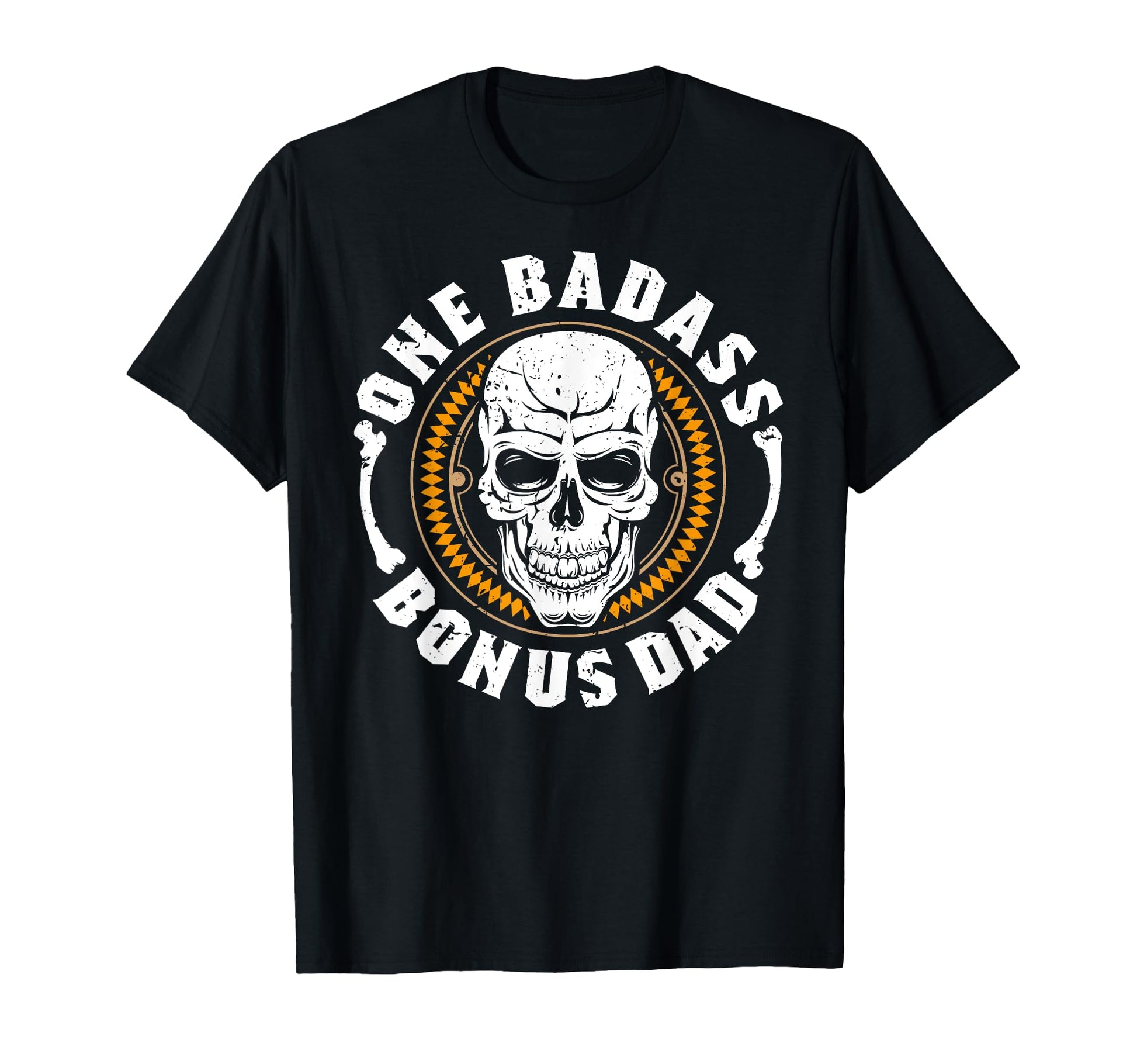 One Badass Bonus Dad Step Father Daddy T-Shirt - Aesthetic Graphic Unisex - T-Shirt, Sweatshirt, Hoodie